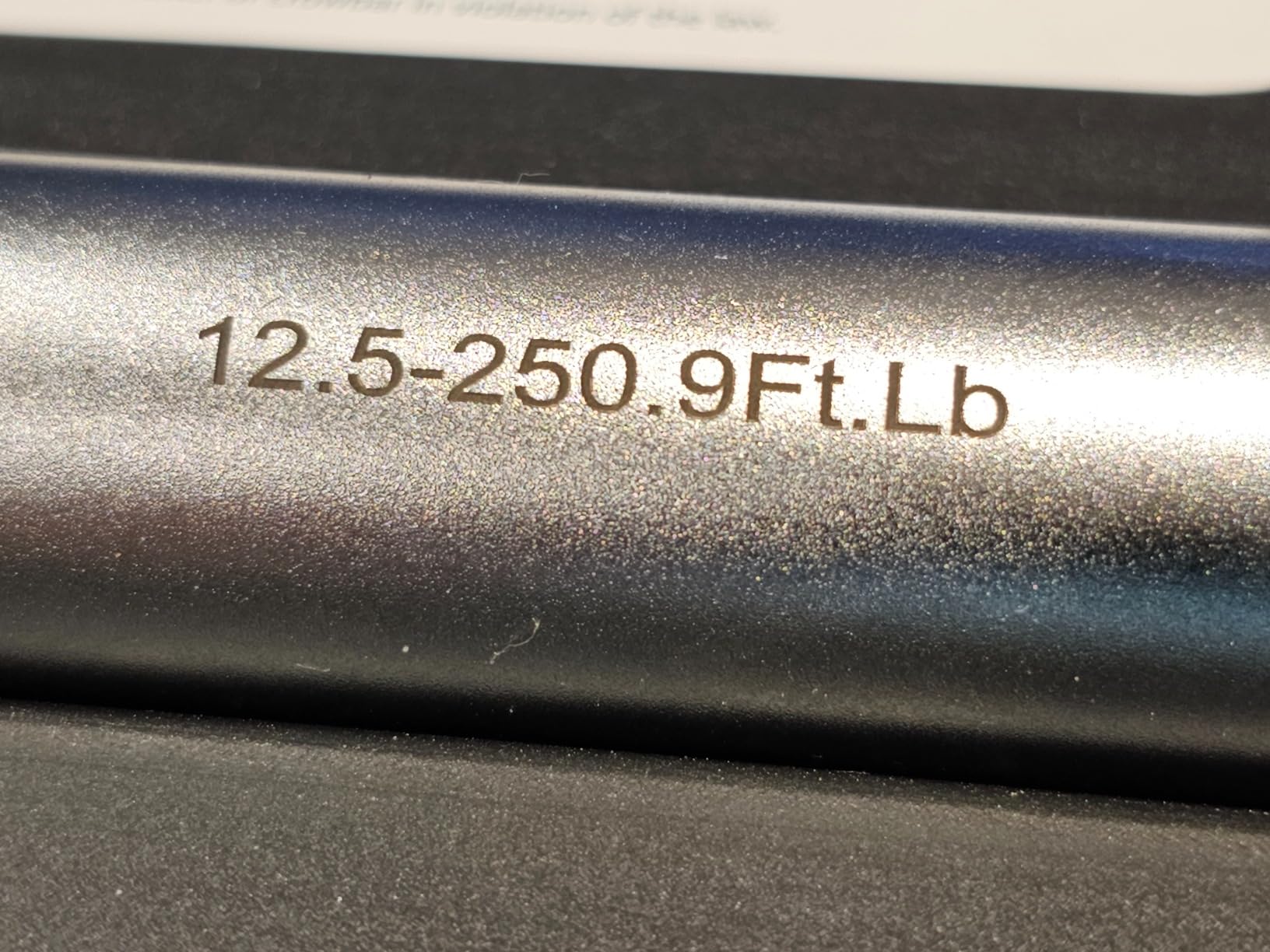 SUZUME Digital Torque Wrench 1/2 Drive (12.5-250.7 Ft. Lb/ 17-340 N.m) customer photo 1
