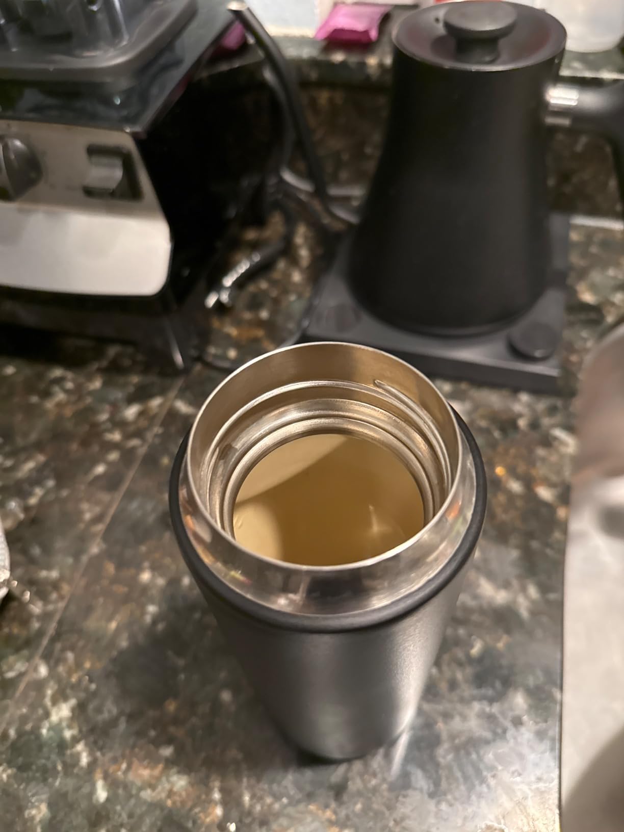 Fellow Carter Carry Ceramic Lined Travel Coffee Mug 20 oz - Sienna | No Metallic Taste, Coffee Tumbler, Leak-Proof Lid, BPA-Free, Dishwasher Safe, Hot 12H Cold 24H, Cupholder Fit, Coffee & Tea customer photo 1