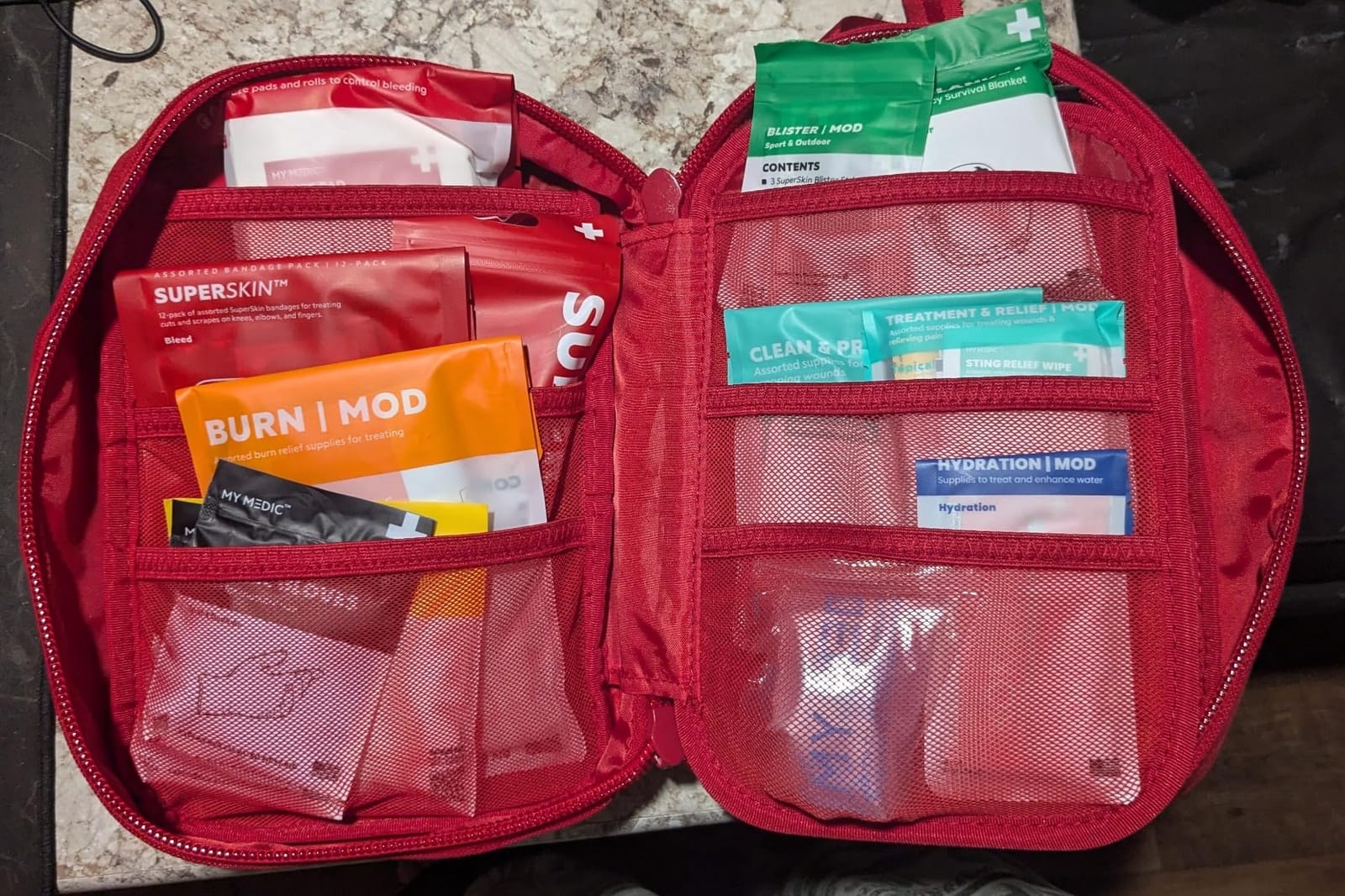 MY MEDIC MyFAK Standard Tactical IFAK & AFAK First Aid Kit - HSA FSA Items - Built in USA - Military Medic Bag, Combat Med Kit & Medkit with Medical Supplies - Molle Bag for Tactical Operators, Coyote customer photo 2