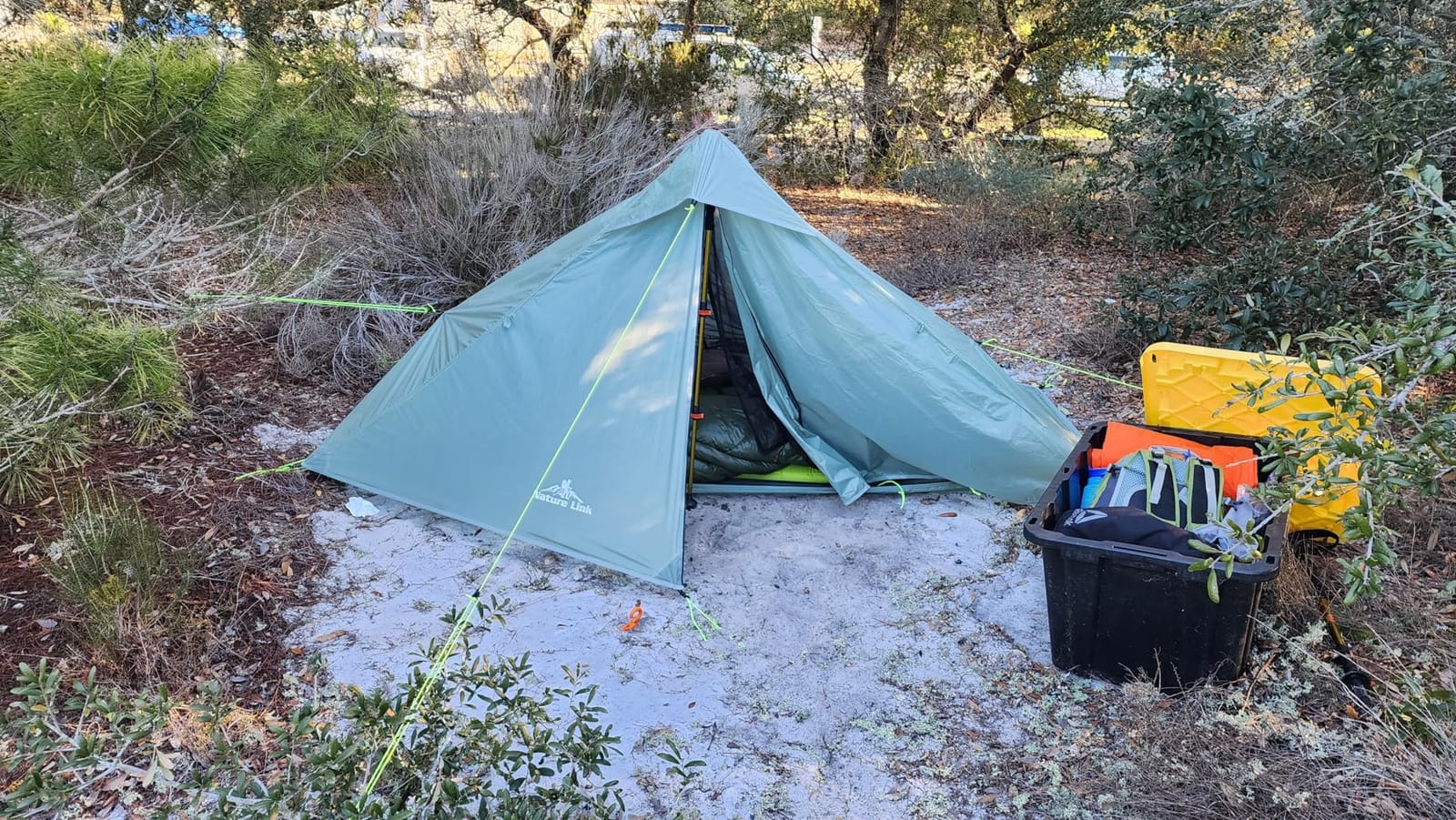 Altair One Ultralight Trekking Pole Backpacking Tent, Waterproof SIL Nylon, Double Wall, 3 Season, 1 Person Shelter for Backpacking, Hiking, Camping, Trekking, Bushcraft customer photo 2
