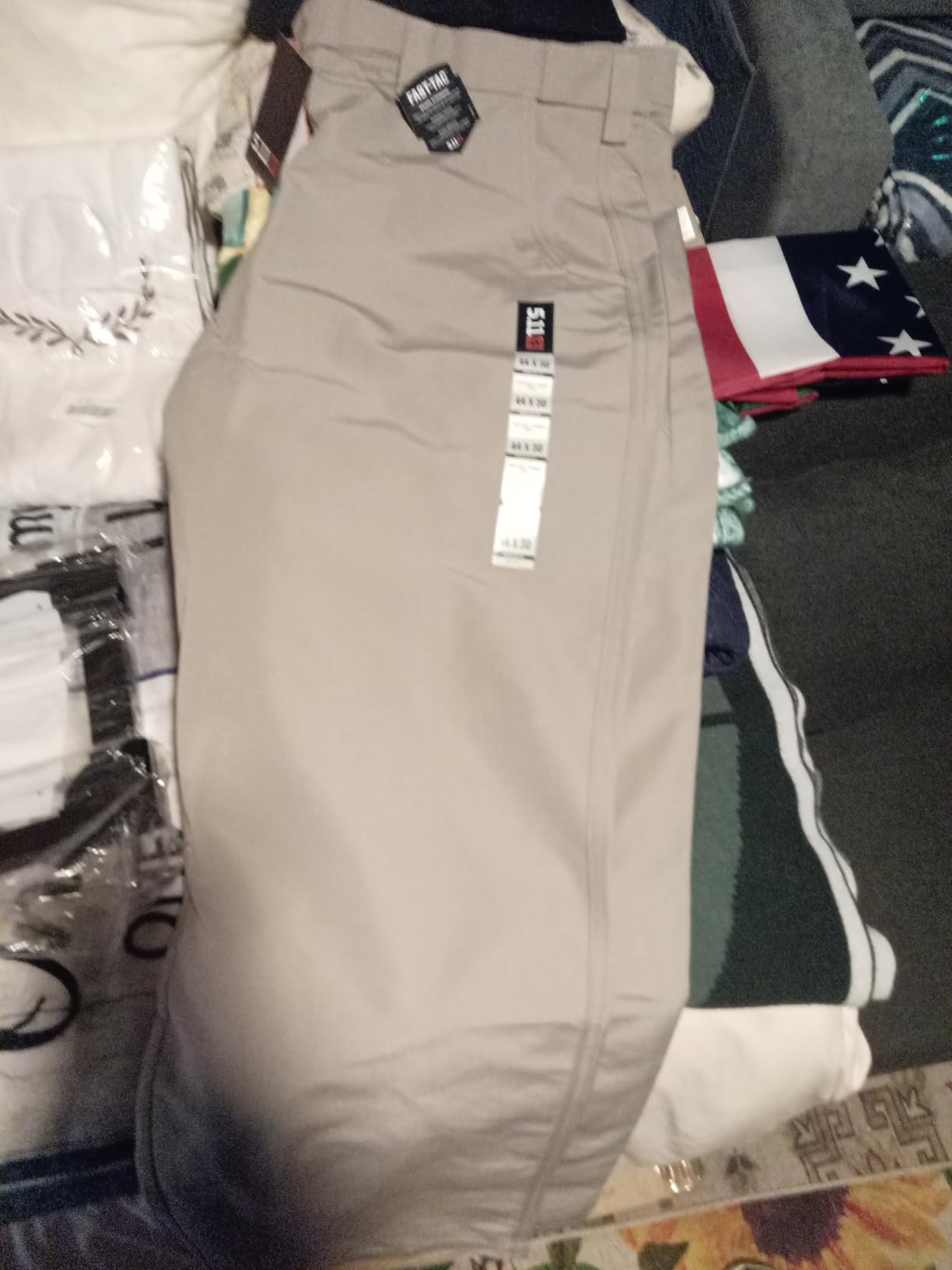 5.11 Tactical Mens Fast-Tac Urban Everyday Work Wear Lightweight Pants customer photo 1