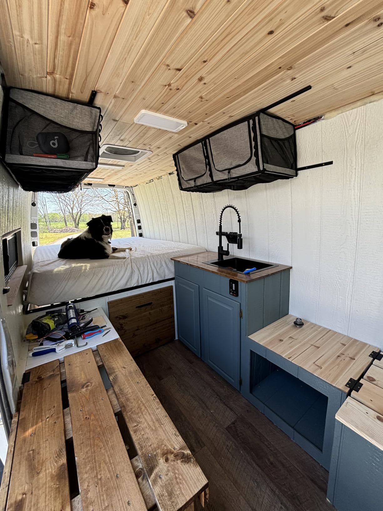 RV Overhead Soft-Sided Storage Cabinet 36