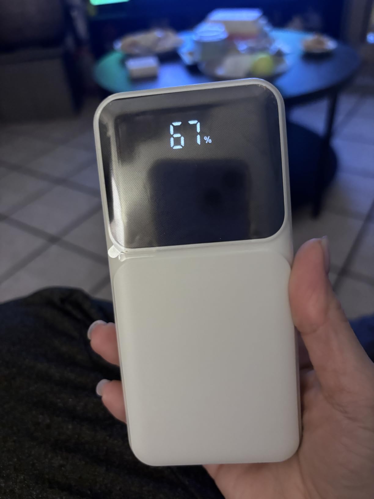 Portable Charger Power Bank with Built in Cable 20000mAh Fast Charging customer photo 1