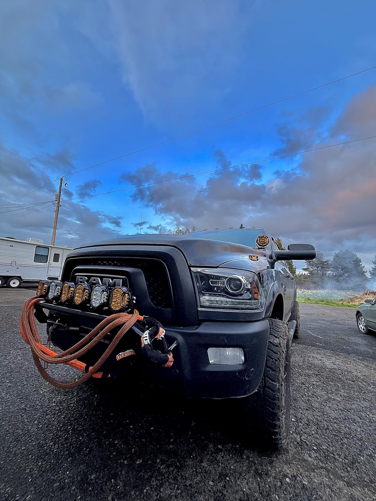 ALL-TOP Kinetic Recovery Rope (Reflective) 48000Lbs, 1in x 30ft, Heavy Duty 30+% Elasticity, 16000Lbs Work Load Limit for 4x4 Offroad customer photo 1