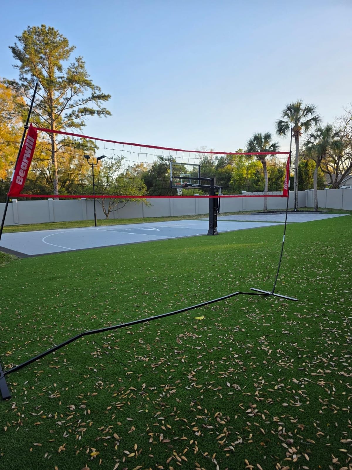 Bearwill Volleyball Net, 12FT/20FT Portable Volleyball Net for Backyard customer photo 1