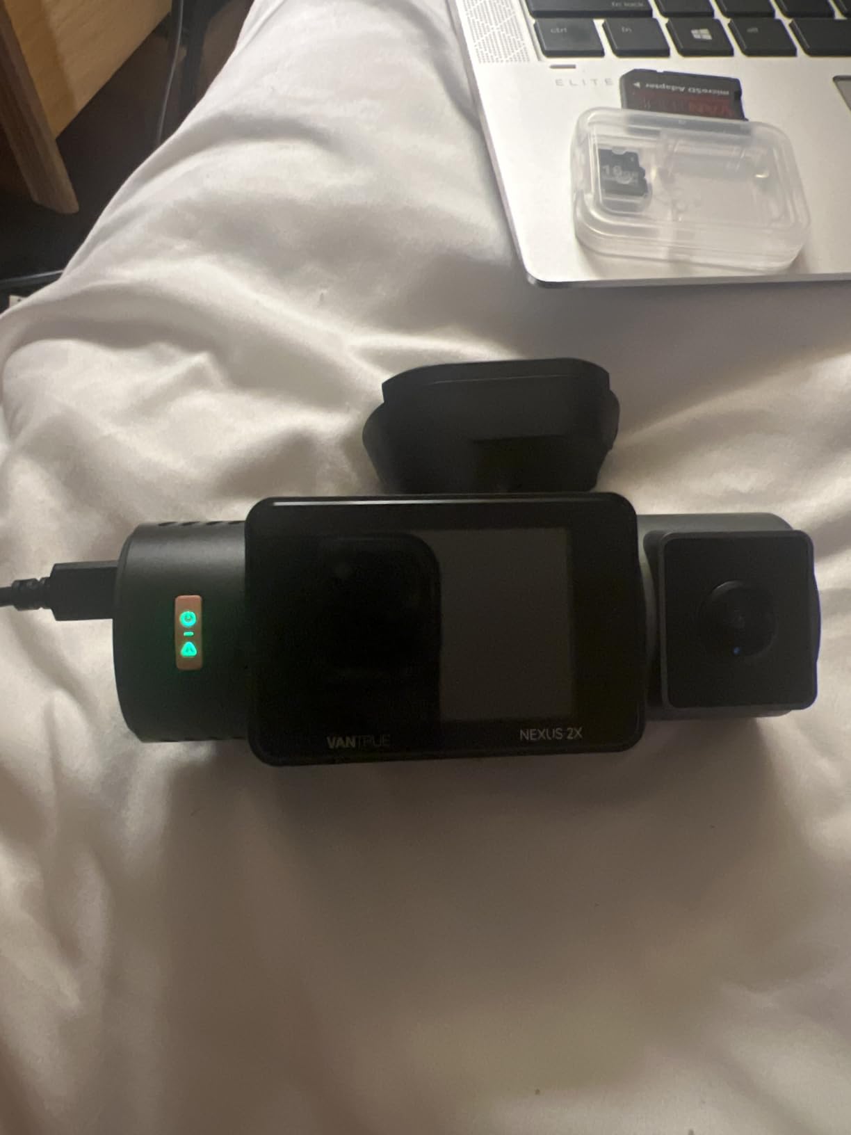 Vantrue N2X 2.7K Dash Cam Front and Inside, STARVIS 2 PlatePix Car Camera customer photo 2