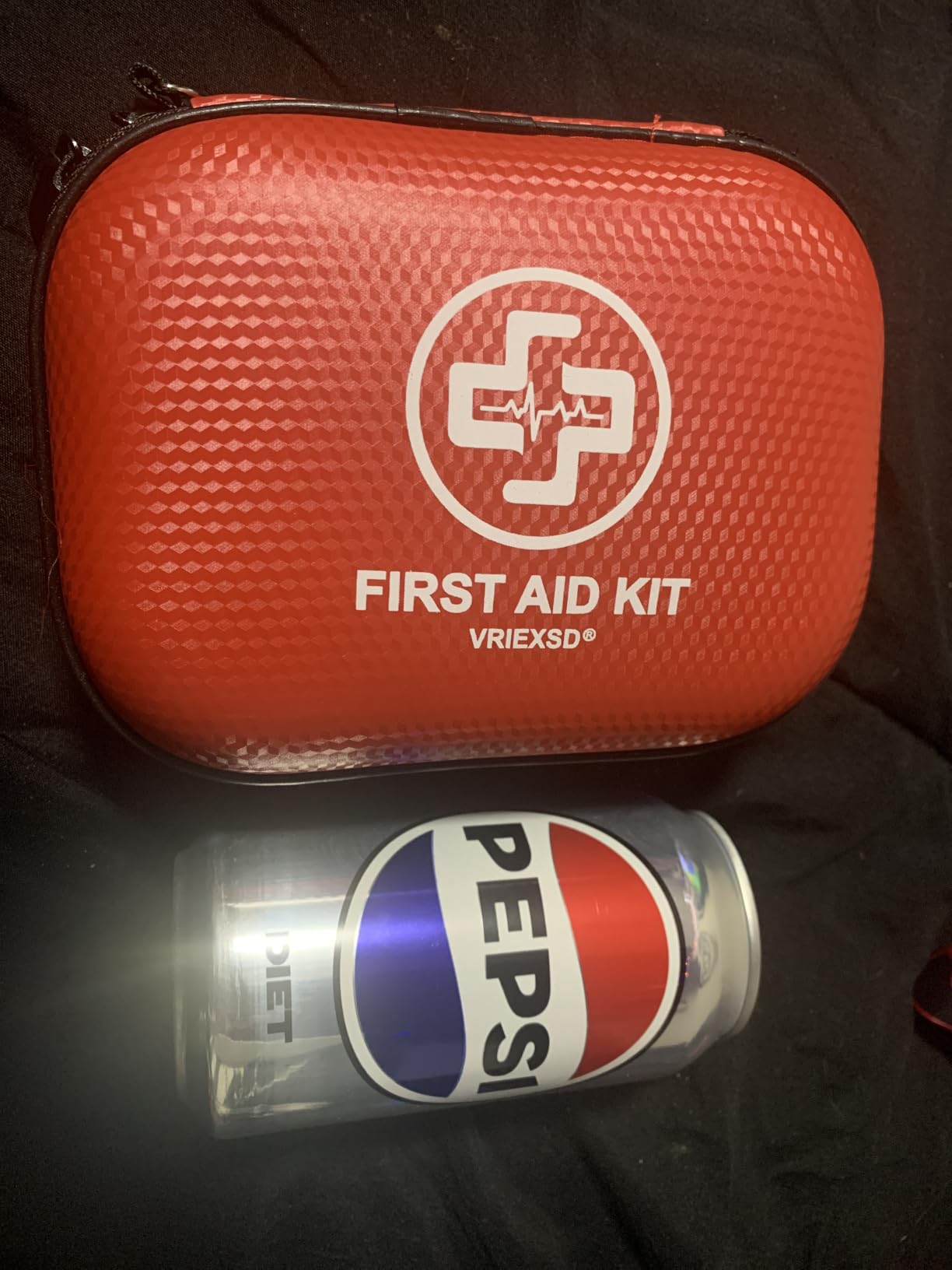 Mini First Aid Kit - 150 Piece Small Waterproof EVA Hard Shell Case customer photo 2