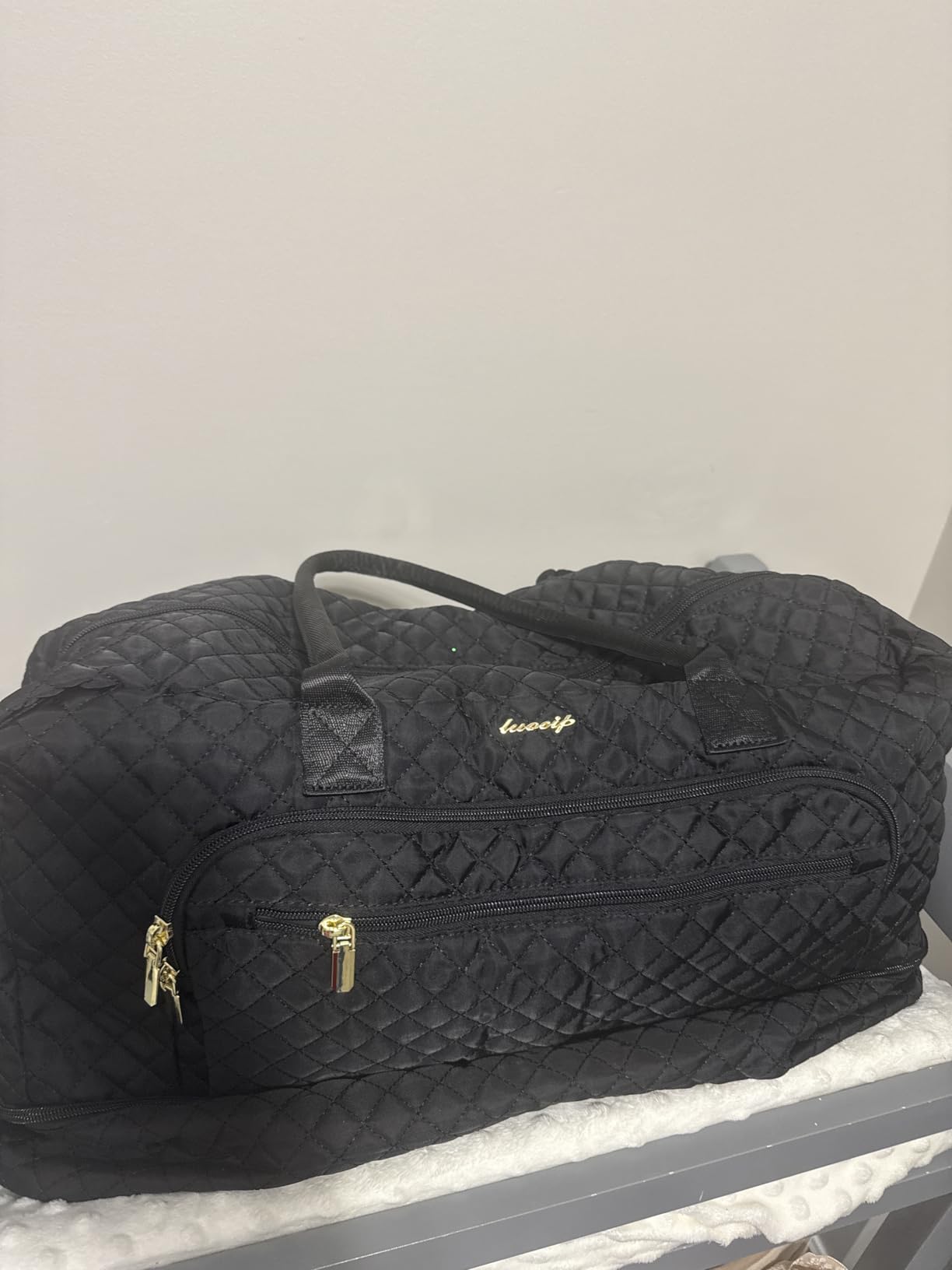 Travel Duffle Bag Weekender for Women - Carry-On Overnight Bag Personal Item Bag with Shoe Compartment & Wet Pocket Large Weekend Tote Bags with Toiletry Bag customer photo 2