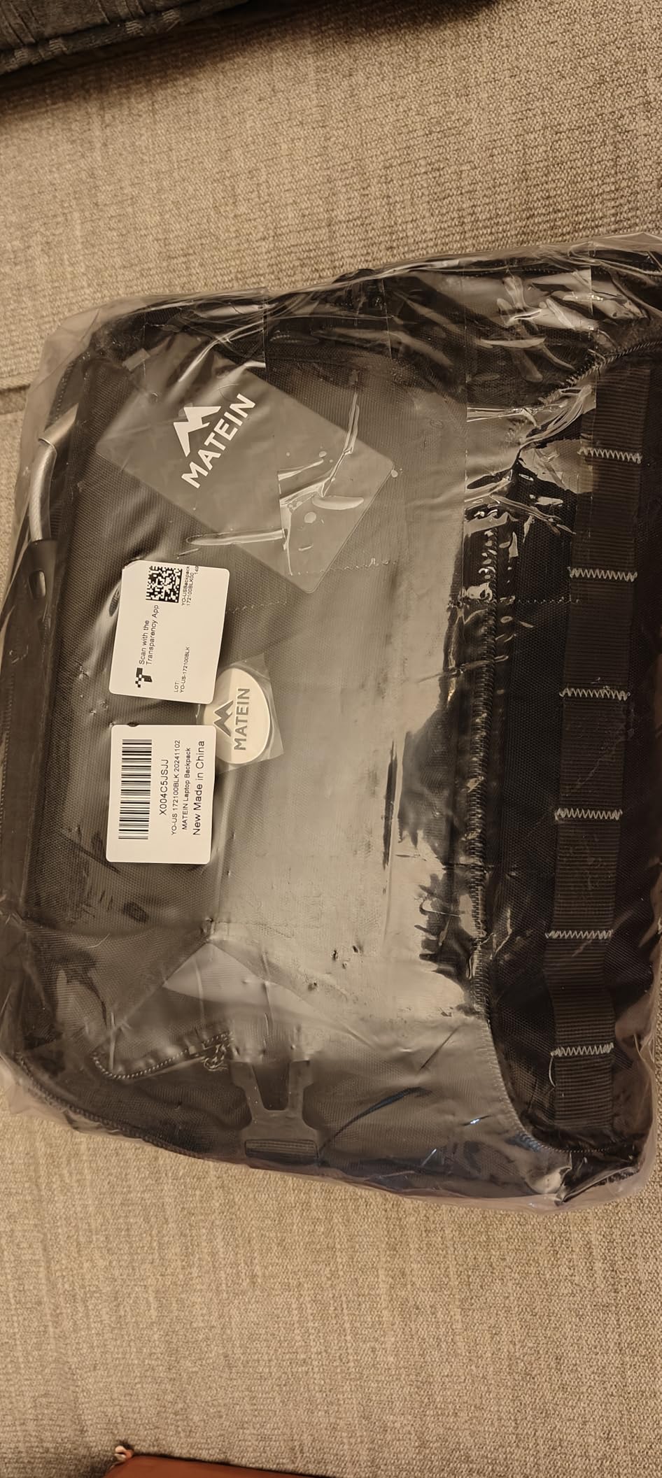 MATEIN 52L Expandable Travel Backpack with Shoe Compartment & Waist Straps customer photo 2