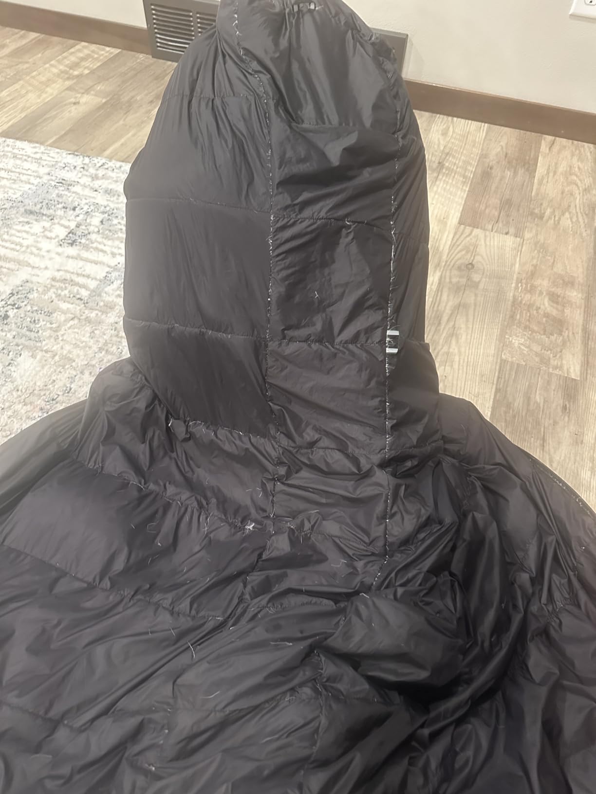 0 Degree Down Sleeping Bag for Adults, Cold Weather Backpacking | 650 Fill Power Down, 4-Season Use, Large Lightweight Compact Carry, Camping Hiking Backpacking customer photo 2