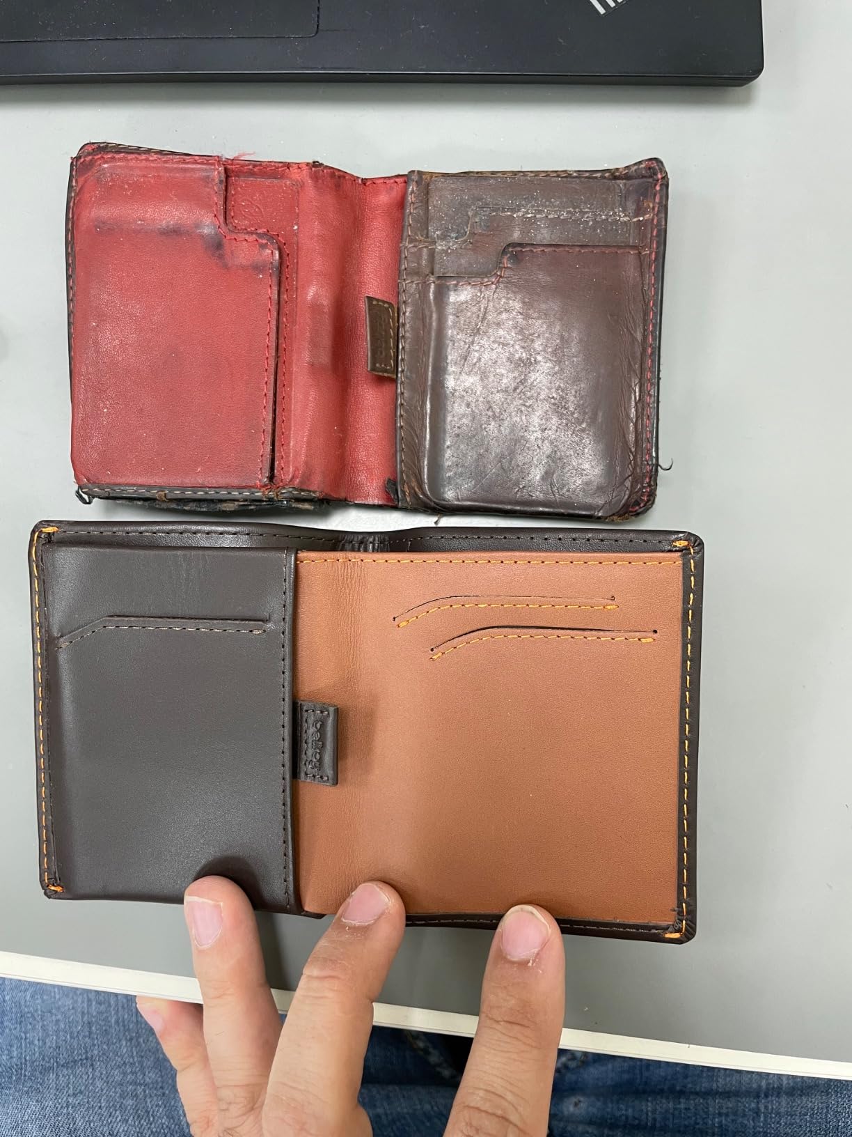 Bellroy Note Wallet (Slim Leather Bifold Design, RFID Blocking, Holds 4-11 Cards, Coin Pouch, Flat Note Section) customer photo 2