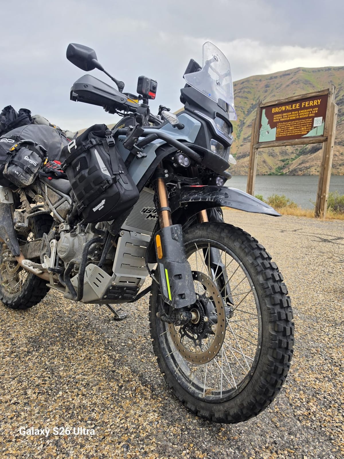 Rhinowalk Motorcycle Saddlebag 35L Waterproof, Quick Release Motorbike Side Bag, Universal Fit Motorcycle Side Bag (1-Piece) customer photo 2