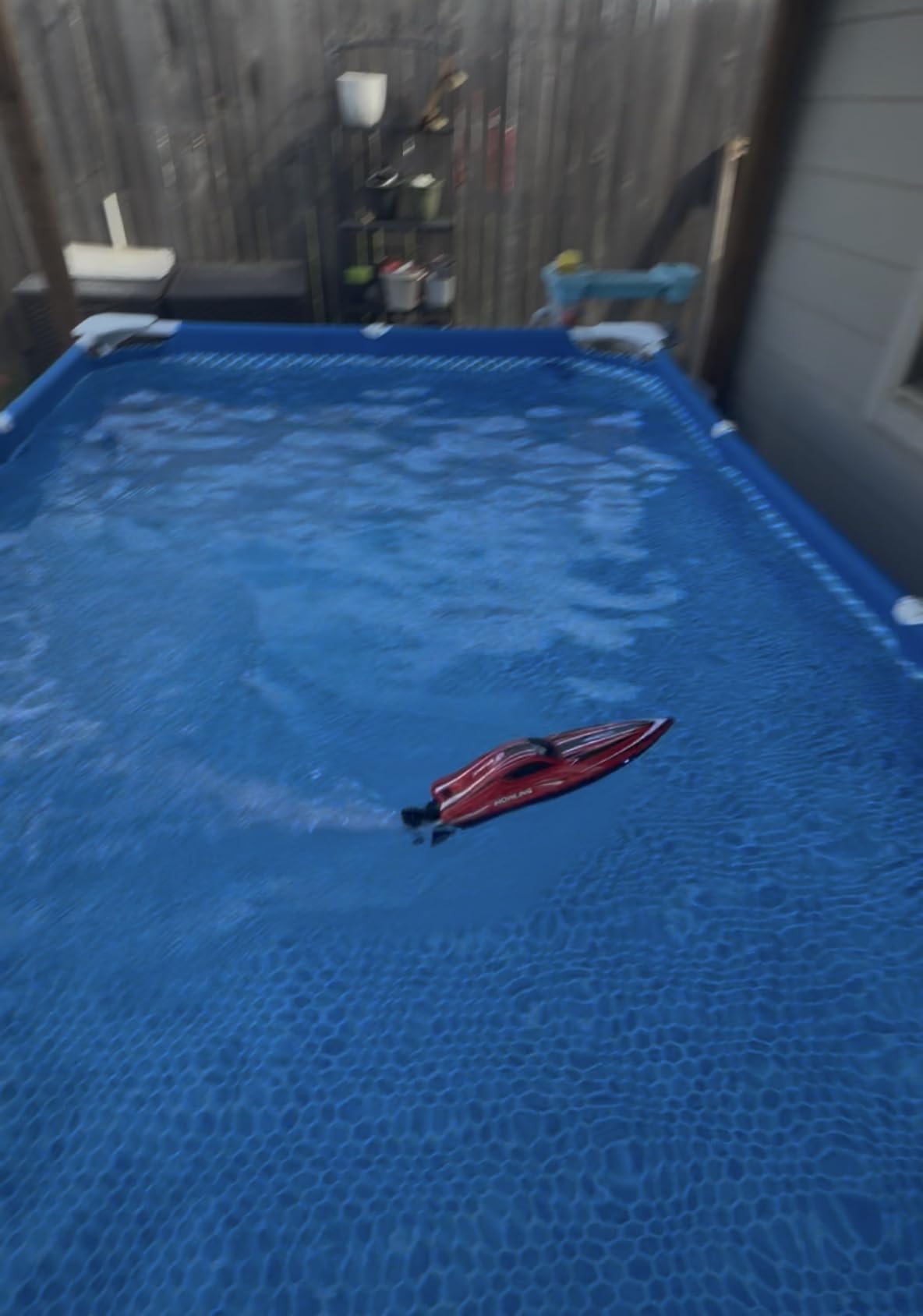 BEZGAR HJ818PRO 16 Inch 55 KPH Brushless RC Boat for Adults | 55 KPH Speed & Brushless Motor; Waterproof Hull; Large RC Speed Boat for Lakes; Red customer photo 2