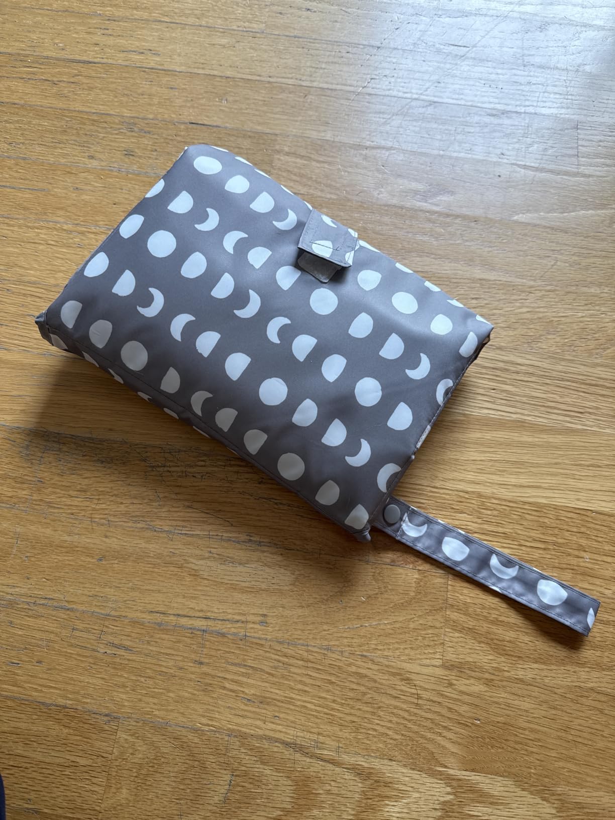 Tiny Twinkle Portable Diaper Changing Pad | Waterproof, Wipeable & Compact Baby Changing Pad for Travel | Smart Wipes Pocket & Organized Storage| Newborn Shower Gift (Sage Checkers) customer photo 1