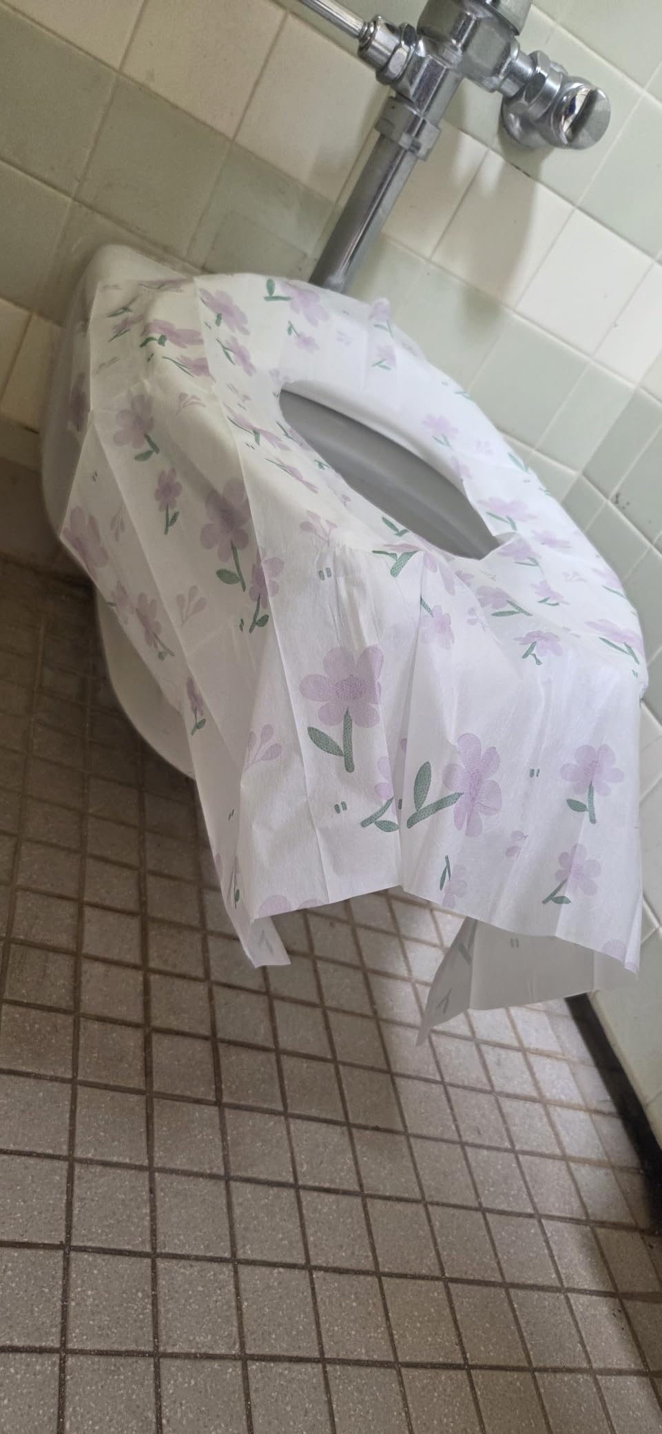 Blissful Diary 30 Pcs Toilet Seat Covers Disposable for Toddlers & Adults, Extra Large Waterproof, Portable Package for Travel, Kids Potty Training customer photo 1