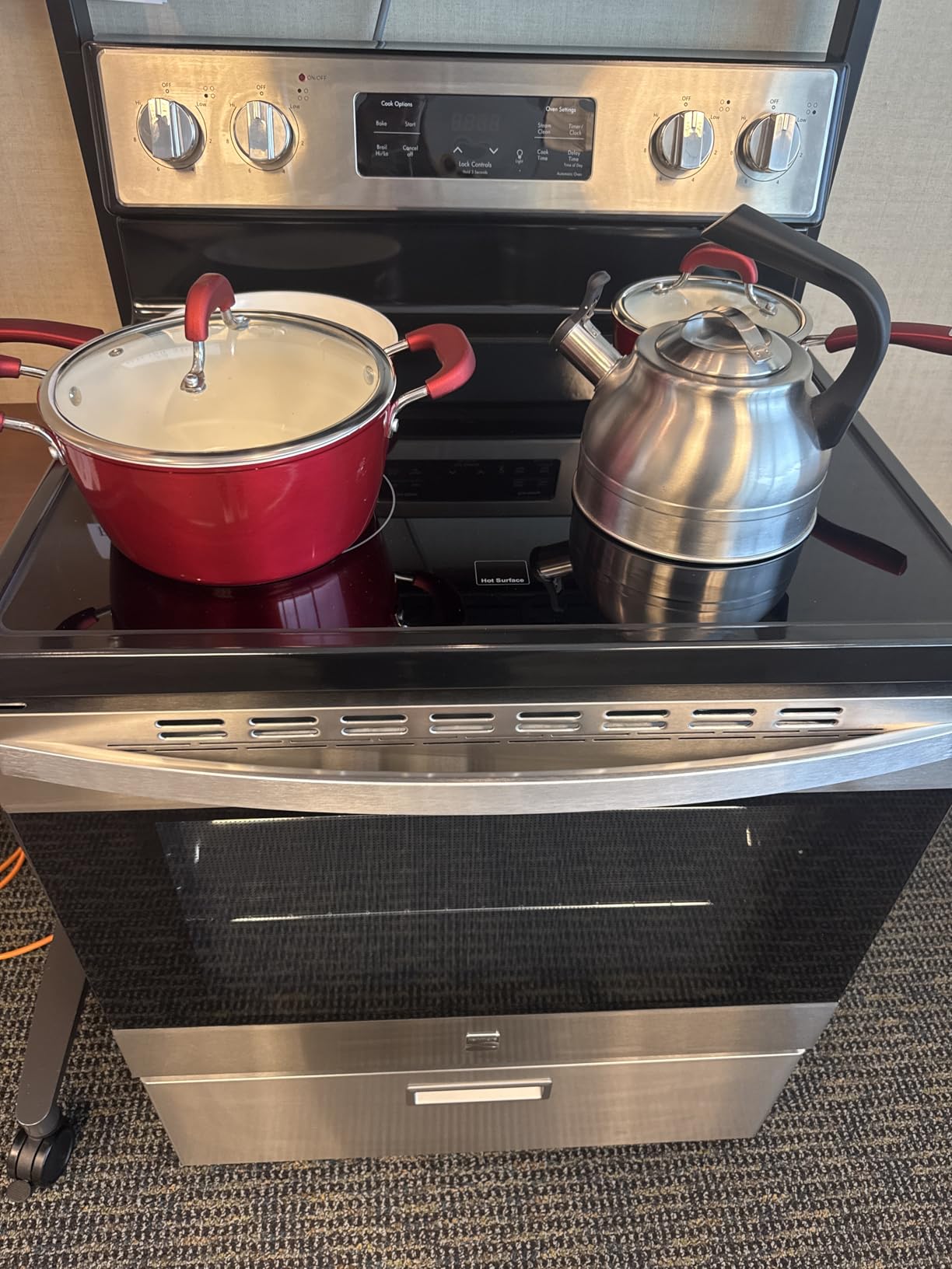 Kenmore 5.2 cu ft. Rear Control Electric Range - Black customer photo 2