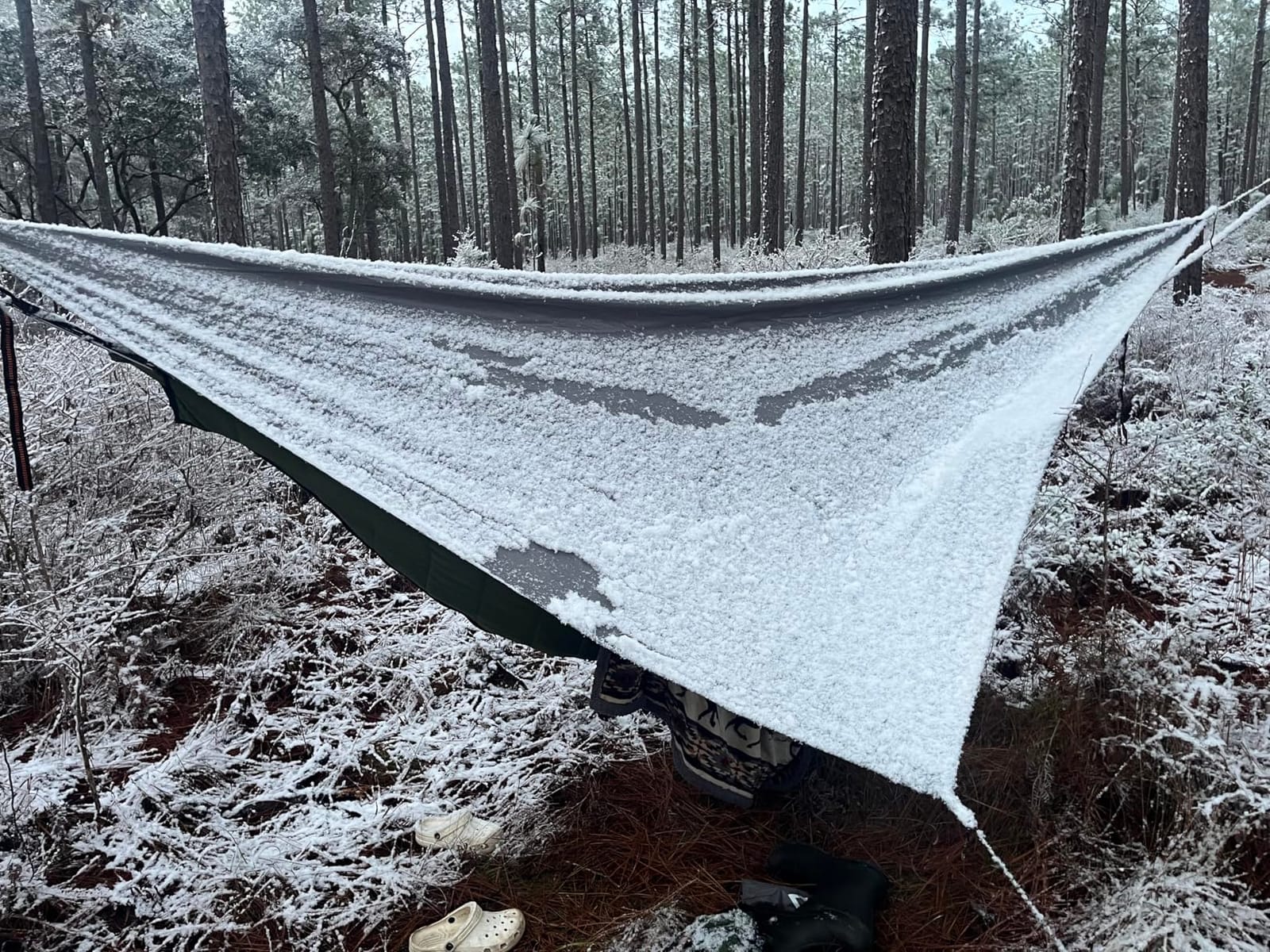 Camping Hammock with Mosquito Net, Underquilt & Rain Fly Tarp customer photo 1