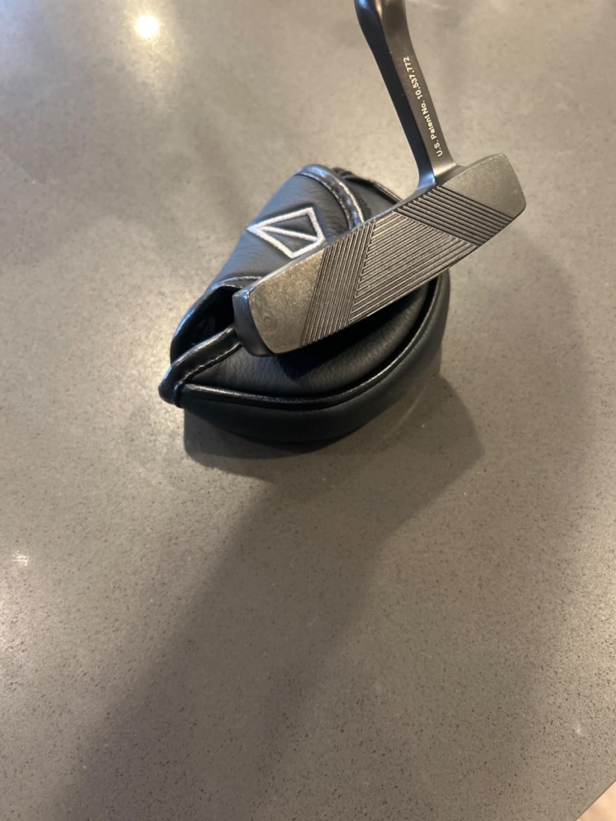 Pyramid Golf Putter for Improved Accuracy & Consistency – Gear Effect Grooves, High MOI, Precision Milled Face, Soft Feel Grip, Forgiveness on Mishits, Free Head Cover, Ideal for Inconsistent Stroke customer photo 1