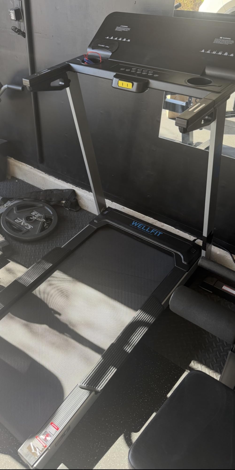 WELLFIT Treadmill for Home, 2 Level Incline Heavy Duty Treadmills customer photo 1