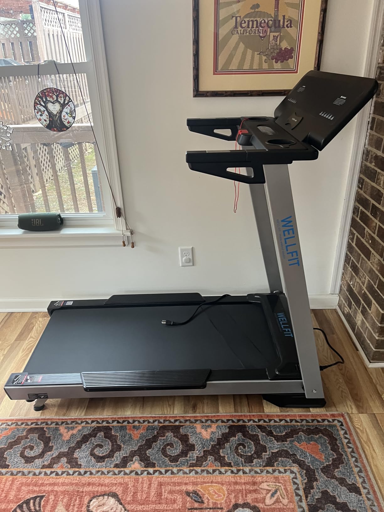 WELLFIT Treadmill for Home, 2 Level Incline Heavy Duty Treadmills customer photo 2
