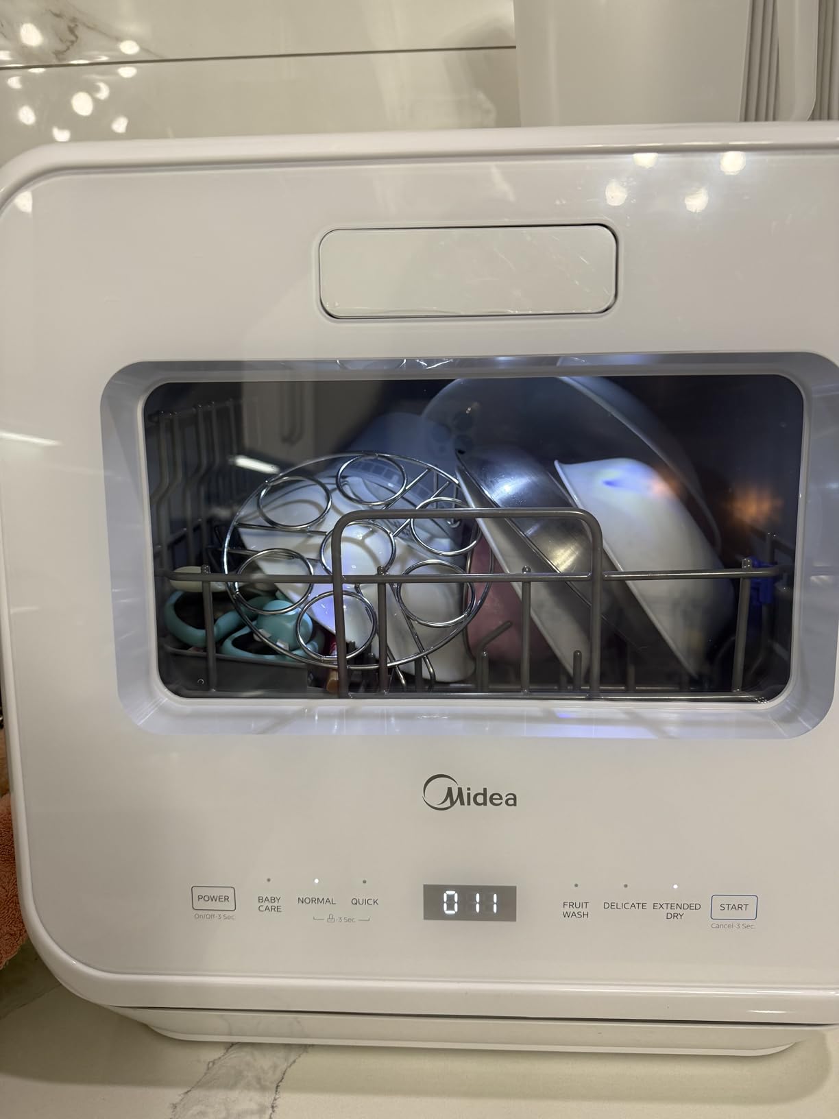 Midea Countertop Dishwasher with 1.32Gal Tank, Baby Care, 5+1 Programs customer photo 1
