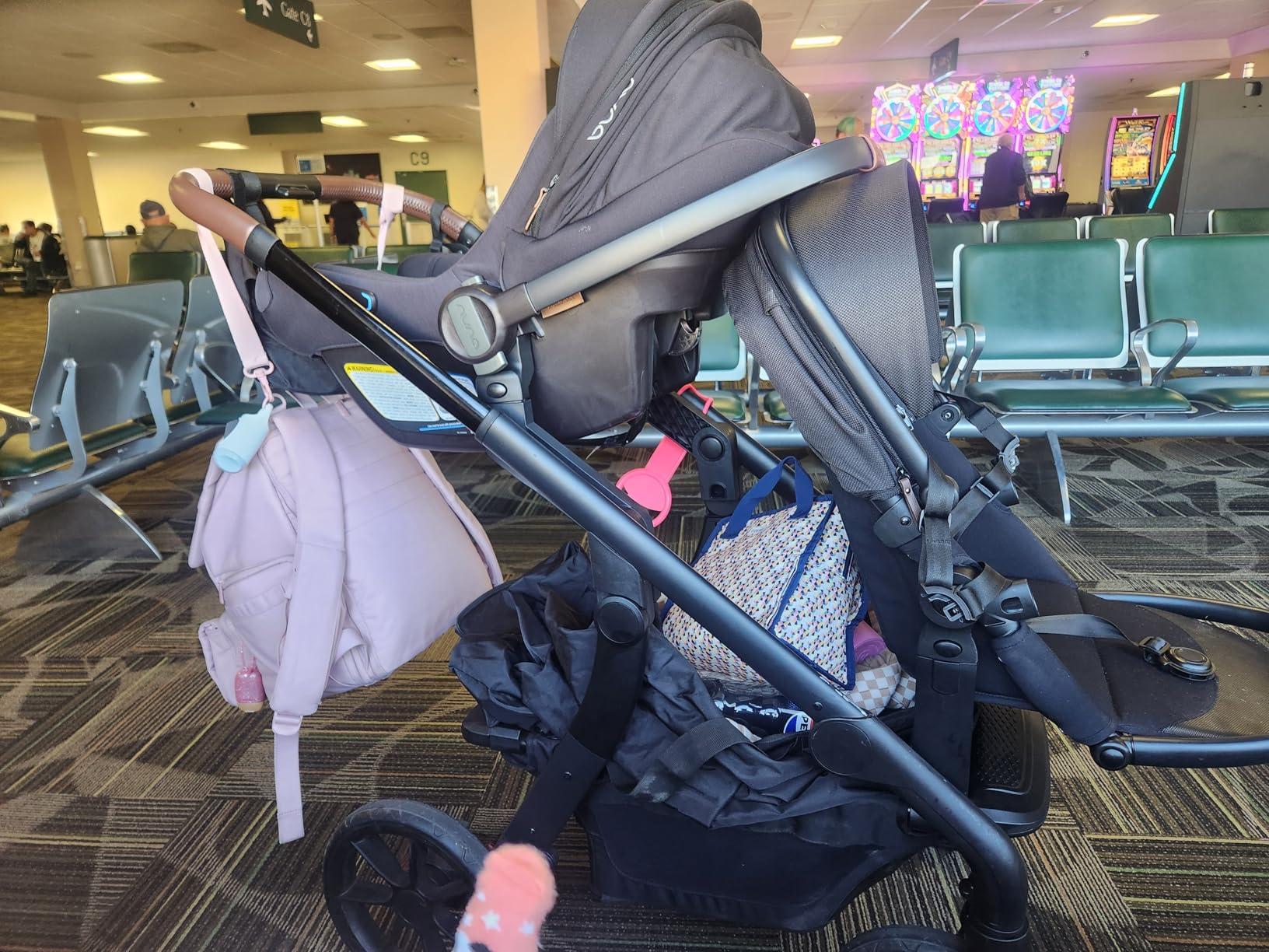 Momcozy ChangeGo Single to Double to Wagon Stroller, 23 Configurations | Carrycot and Seat Included with Large PU Wheels, All-wheel Suspension, and an Extendable UPF 50+ Canopy customer photo 1