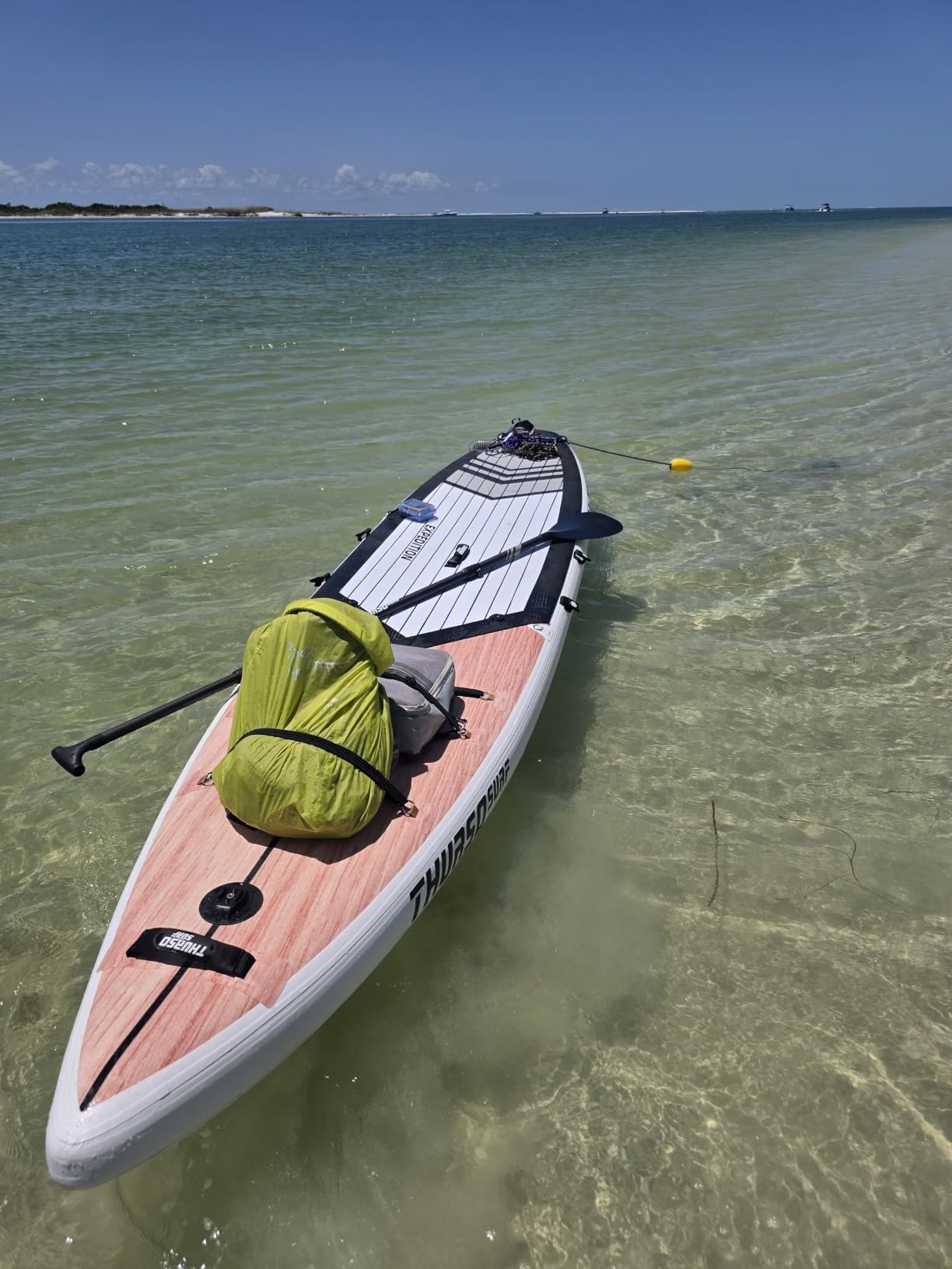 THURSO SURF Expedition Touring Inflatable Stand Up Paddle Board SUP 11'6 | 12'6 Woven Drop-Stitch Two Layer Non-Slip Deck customer photo 2