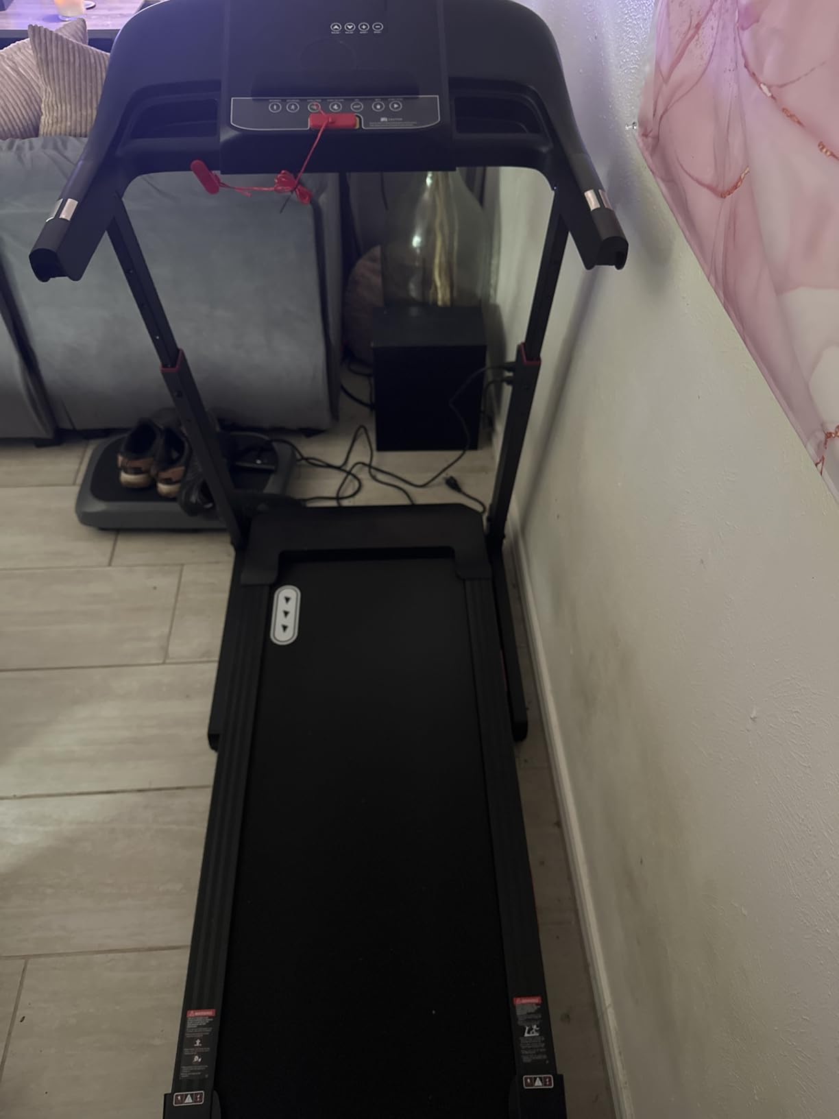 CIIHI Treadmill with Auto Incline - 15% Incline Treadmill 400 lbs Capacity customer photo 2
