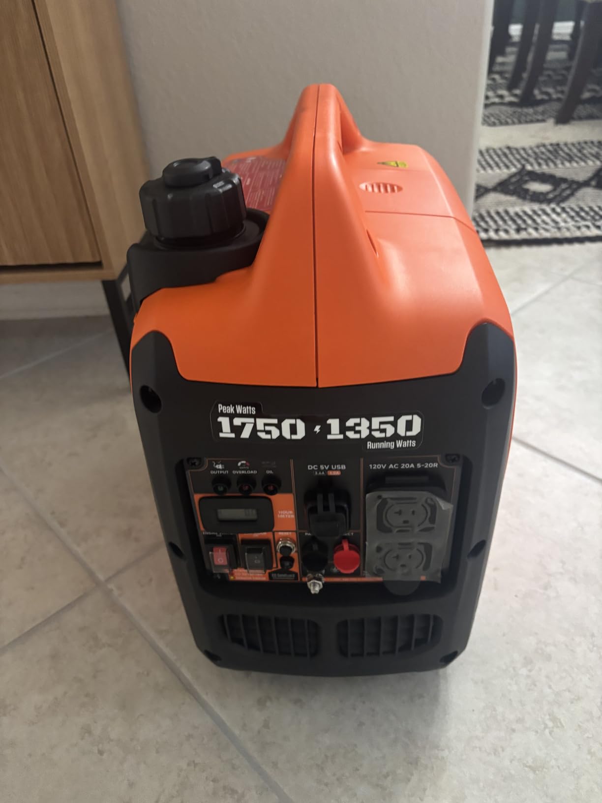 AIVOLT 4300W Dual Fuel Inverter Generator 53dB Quiet for RV Camp Home customer photo 2
