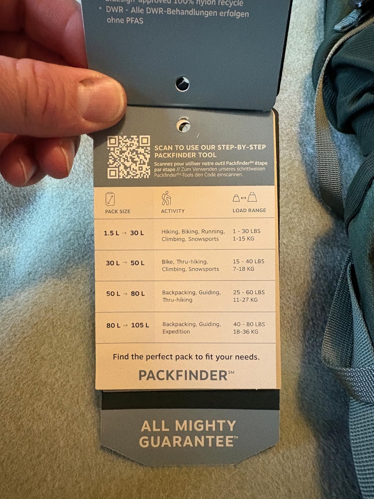 Osprey Talon 22L Men's Lightweight Hiking Backpack customer photo 2