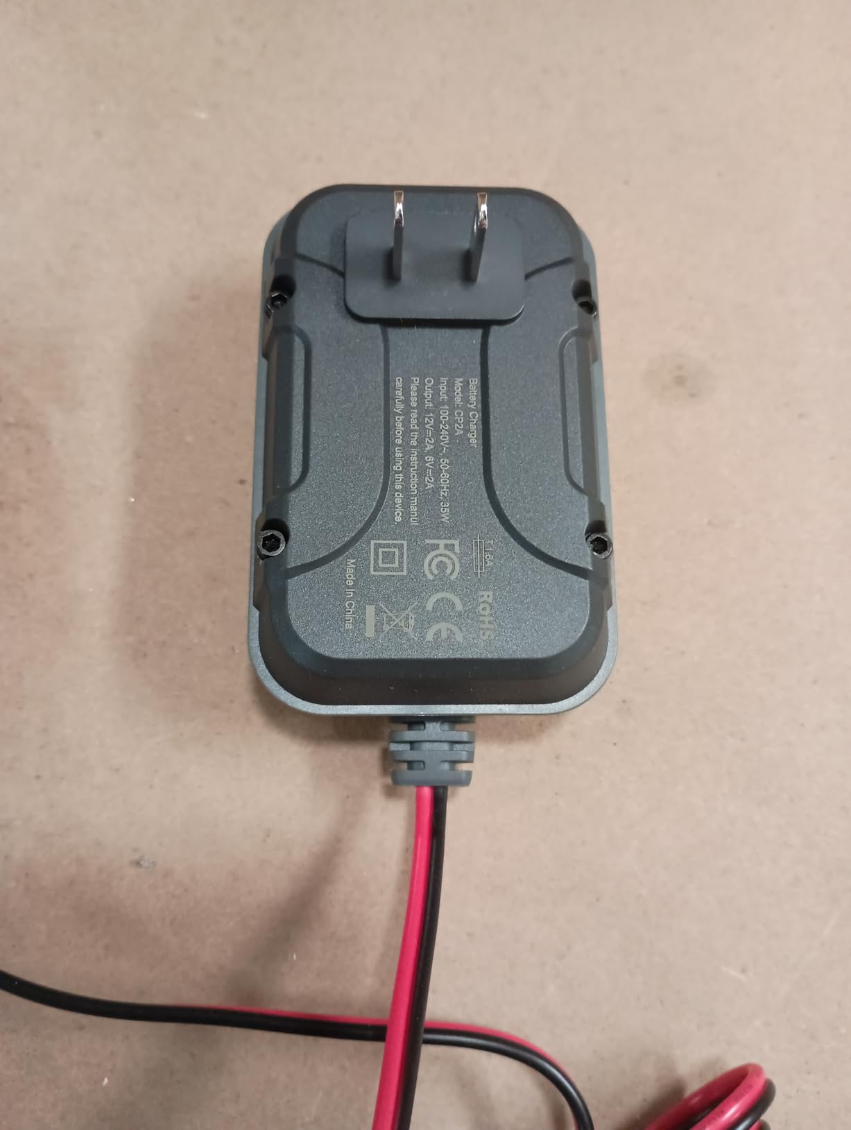 smart 2 Bank Marine Battery Charger, 10A (5A/Bank), 12V,Waterproof,lifepo4 Lithium Battery Charger Maintainer and Desulfator for AGM, Lithium,Deep-Cycle Batteries Boat Accessories customer photo 1
