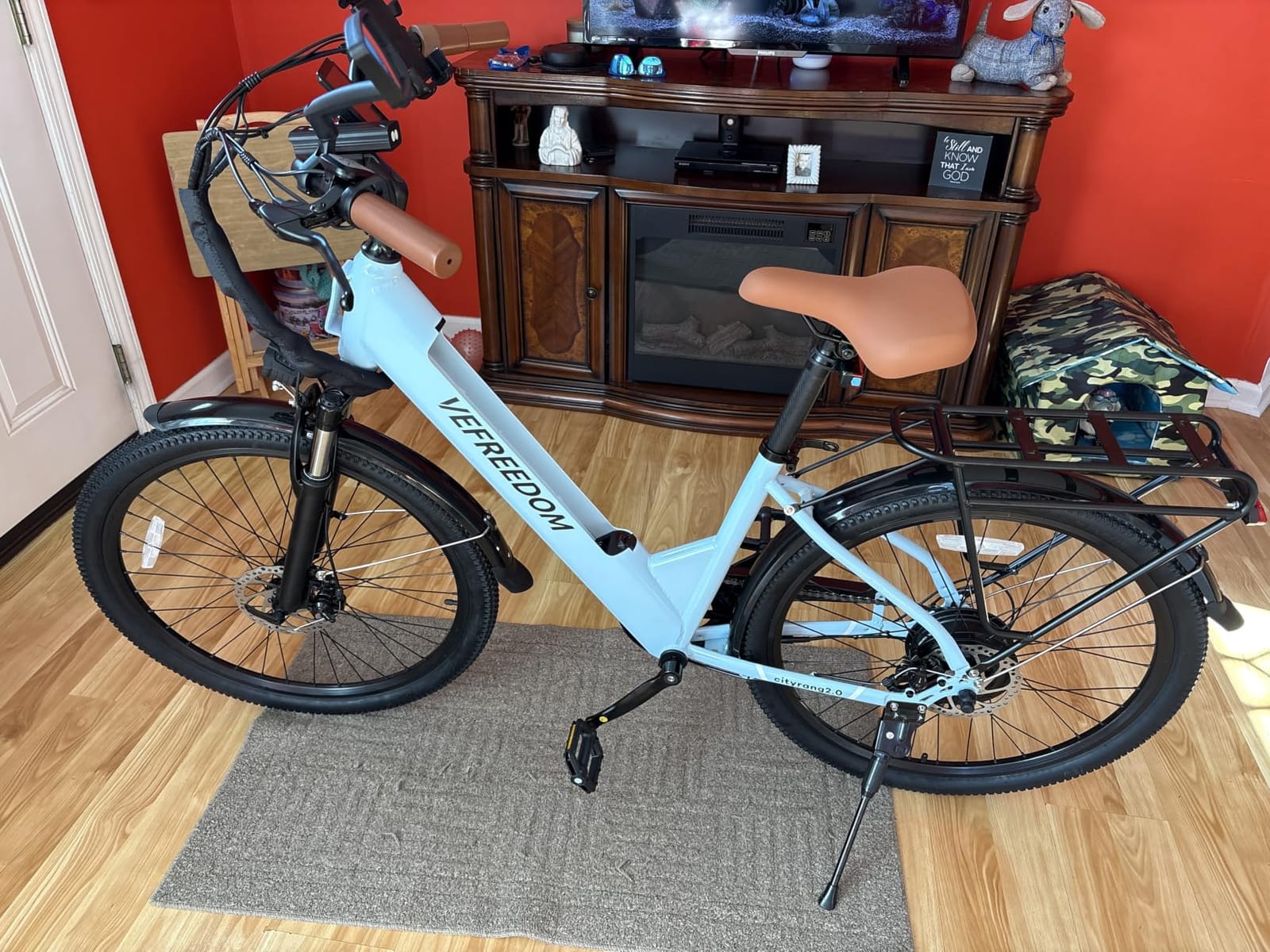 1000w Peak Electric Bike for Adults,up 80 Miles 48V 15AH Removable Battery Ebike, 26