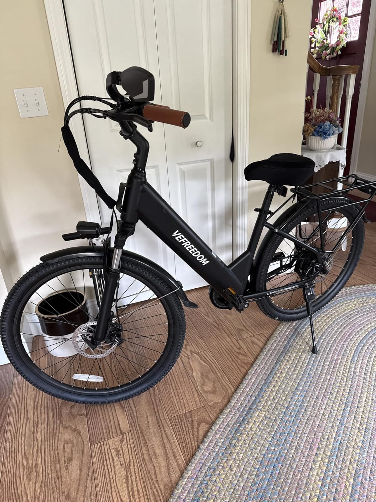 1000w Peak Electric Bike for Adults,up 80 Miles 48V 15AH Removable Battery Ebike, 26
