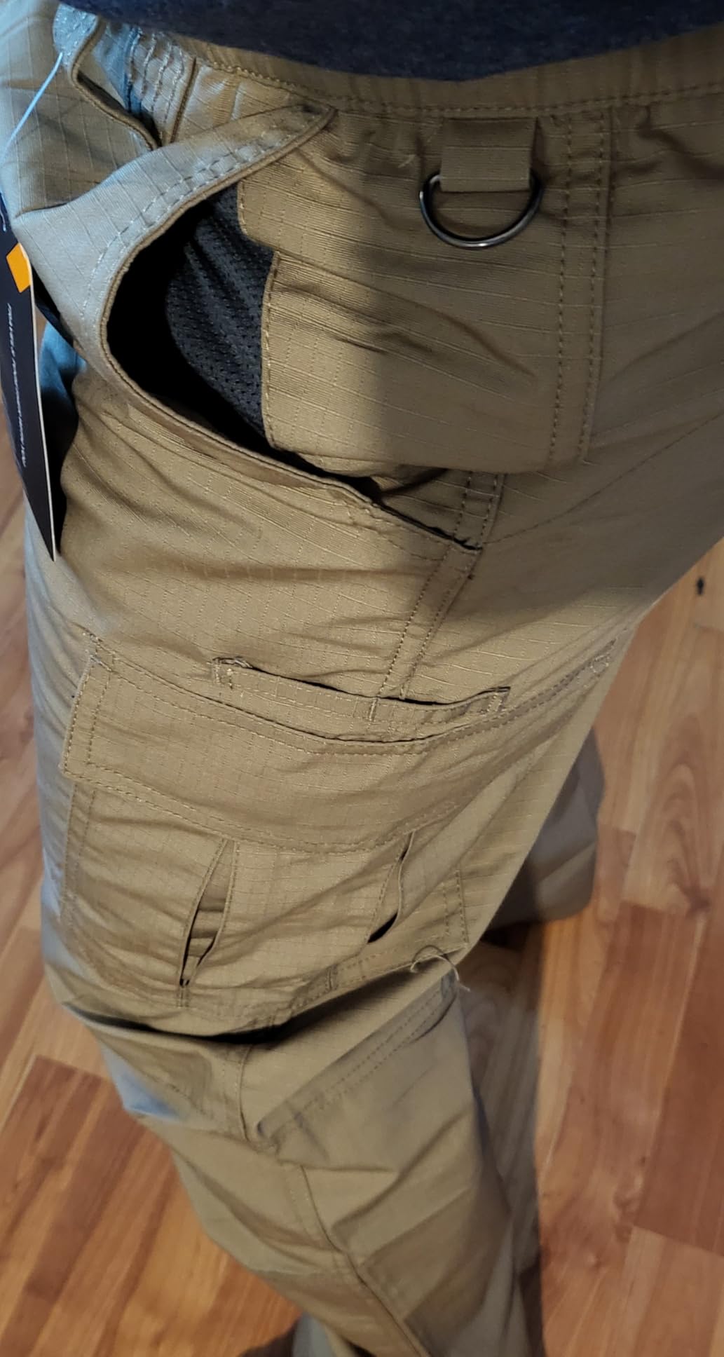 Mens Cargo Pants Ripstop Breathable Tactical Hiking Pants with 7 Pockets customer photo 2