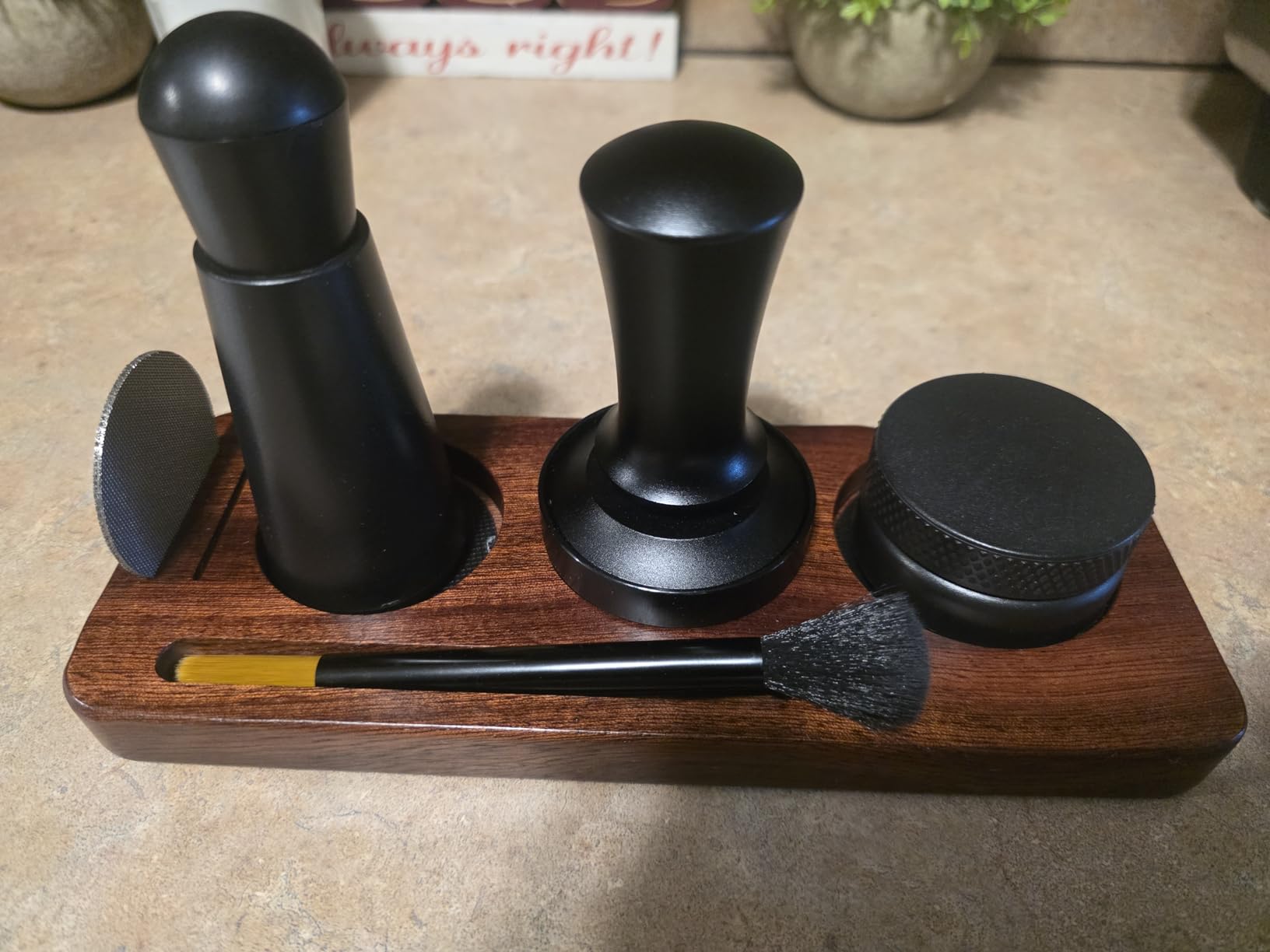 7 PCS Espresso Accessories,WDT Tool Espresso Machine Tamper Tools customer photo 1