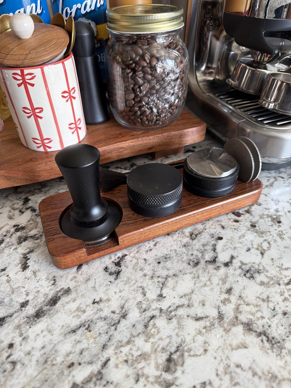 7 PCS Espresso Accessories,WDT Tool Espresso Machine Tamper Tools customer photo 2