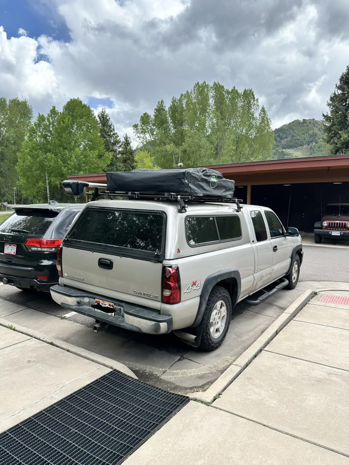 Overland Vehicle Systems LD TMBK 3 Soft Shell Roof Top Tent with Annex Combo, Tan Body & Green Rainfly with Green Annex customer photo 2