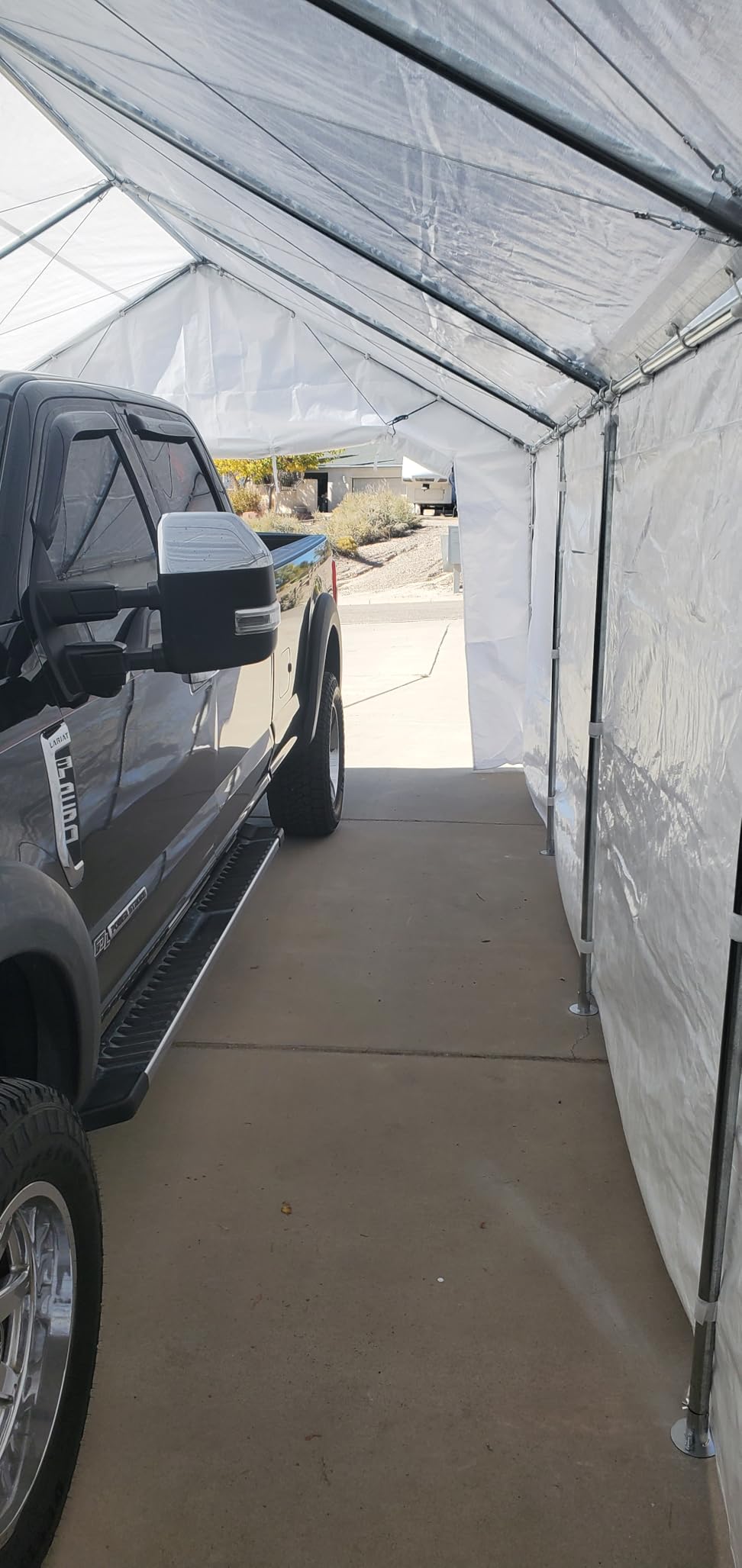 Quictent 10x20 ft Carports with Side Zipper Doors customer photo 1