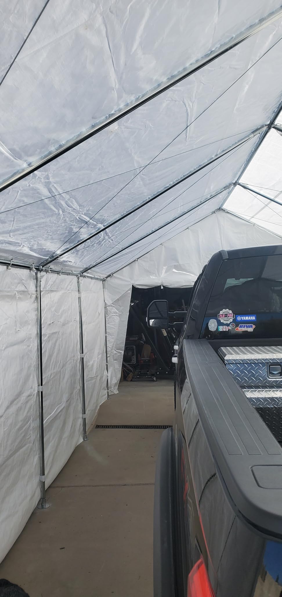 Quictent 10x20 ft Carports with Side Zipper Doors customer photo 2