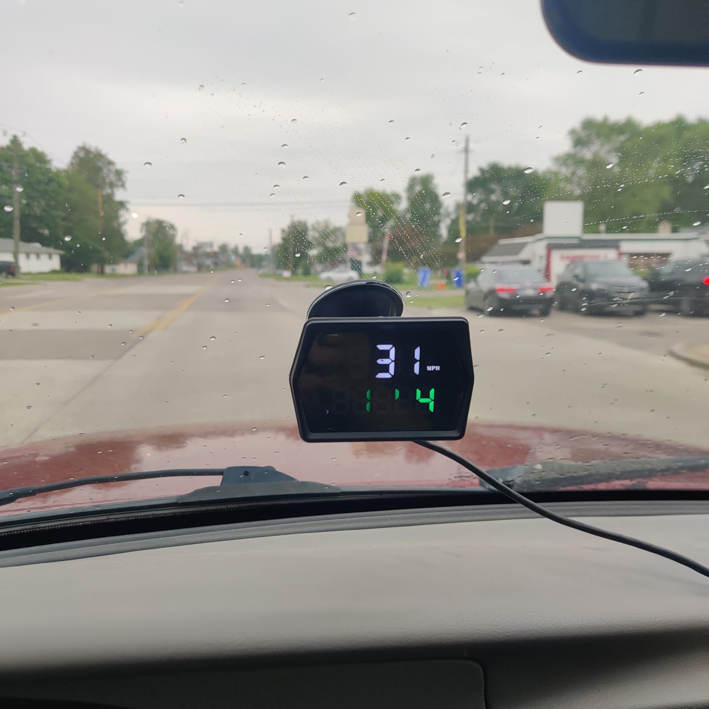 HUD Heads Up Display for Cars 2025 New Universal Digital GPS Speedometer LED Display with MPH Speed Compass Overspeed Alarm Fatigued Driving Alert,USB Cable Plug and Play for All Vehicle customer photo 2