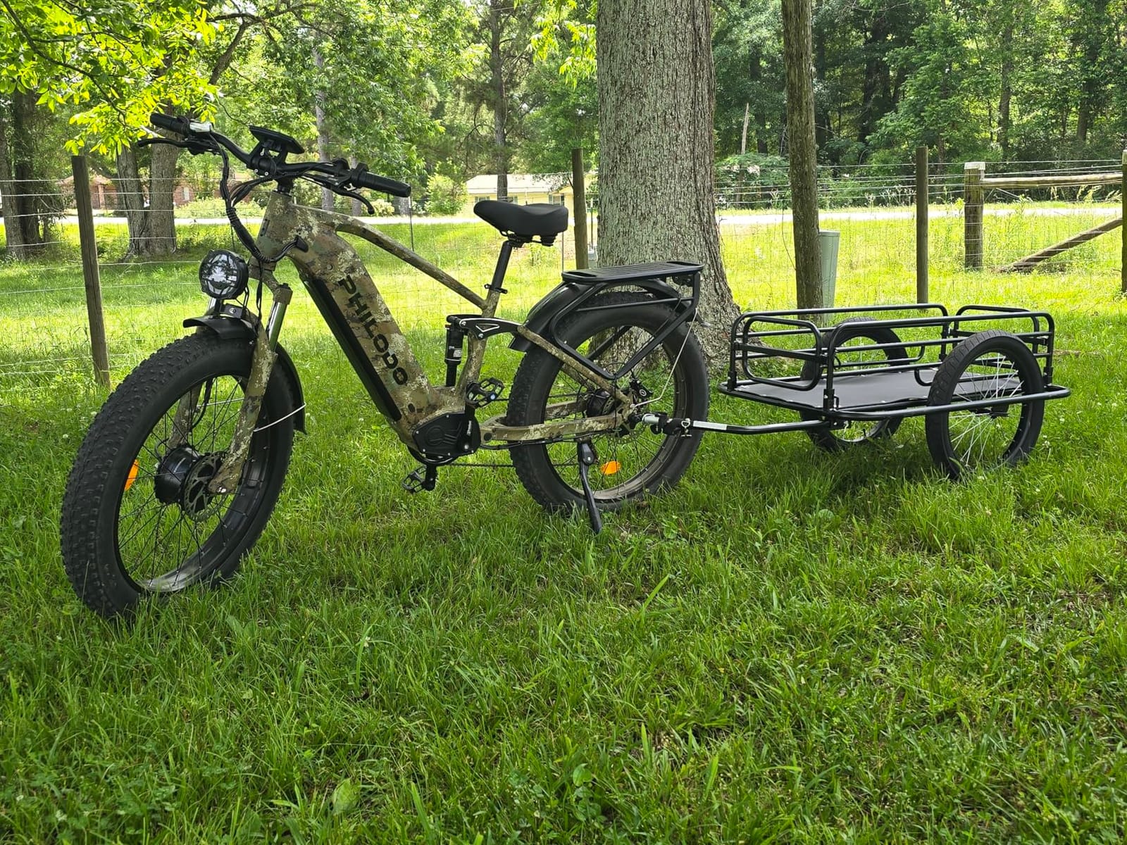 Falcon 60V Off-Road Electric Bike - Dual Motor Hunting Ebike, Fat Tire Full Suspension Dirt Bike for Adults, Long Range Snow/Sand Electric Bicycle LG Cells customer photo 2