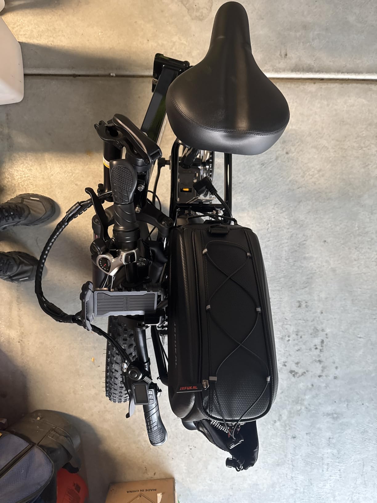 Folding Electric Bike for Adults, E-Bike,Compact Utility Electric Bicycle customer photo 1