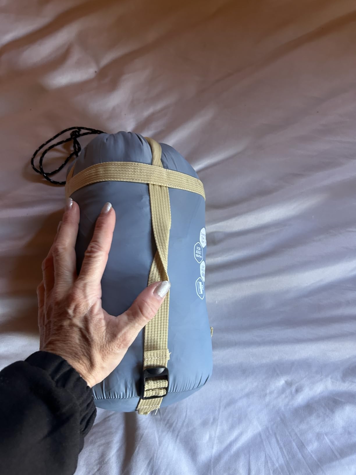NewDoar Ultralight 1.5lbs Sleeping Bag 50-70°F for Warm Weather customer photo 1