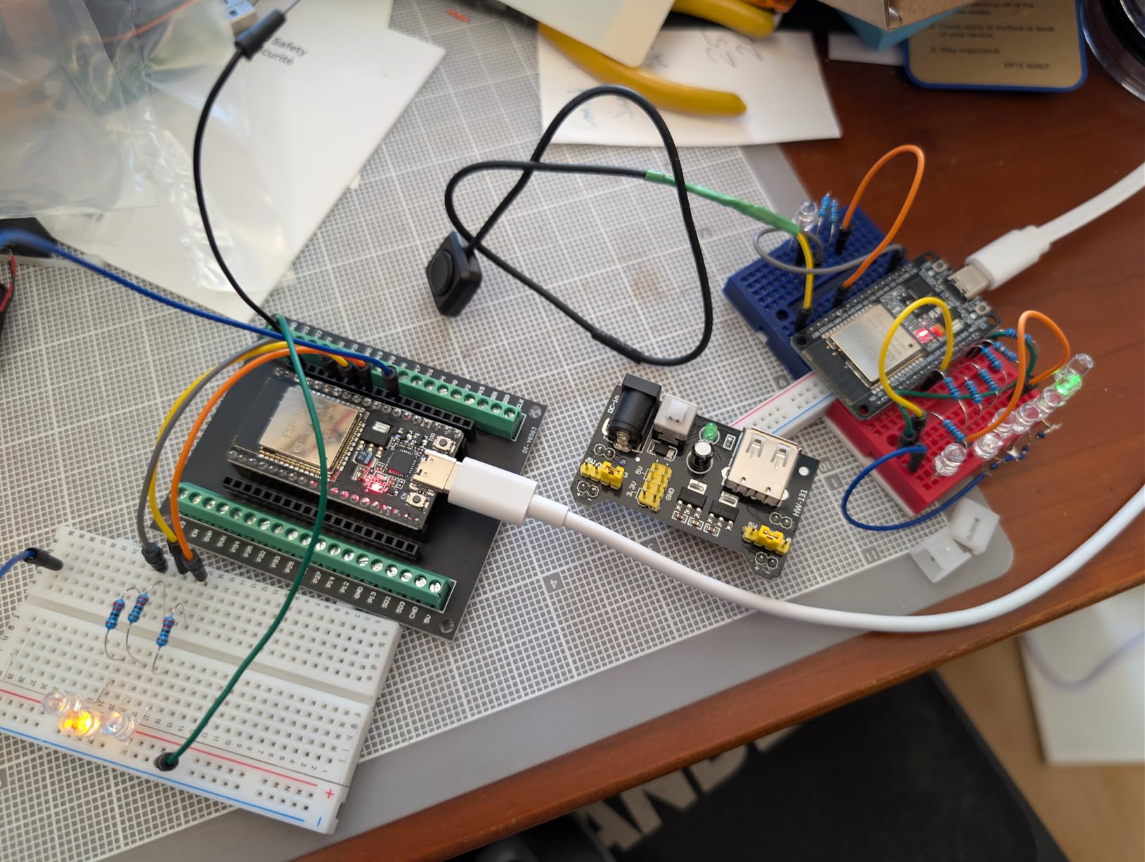 Breadboard Kit with Flexible Wires & 9V DC Adapter for Arduino, IoT & STEM customer photo 1