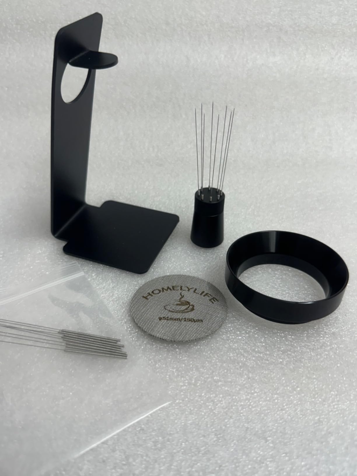 51mm Espresso Accessories Kit,51mm Coffee Tamper,Stand and Dosing Funnel customer photo 2