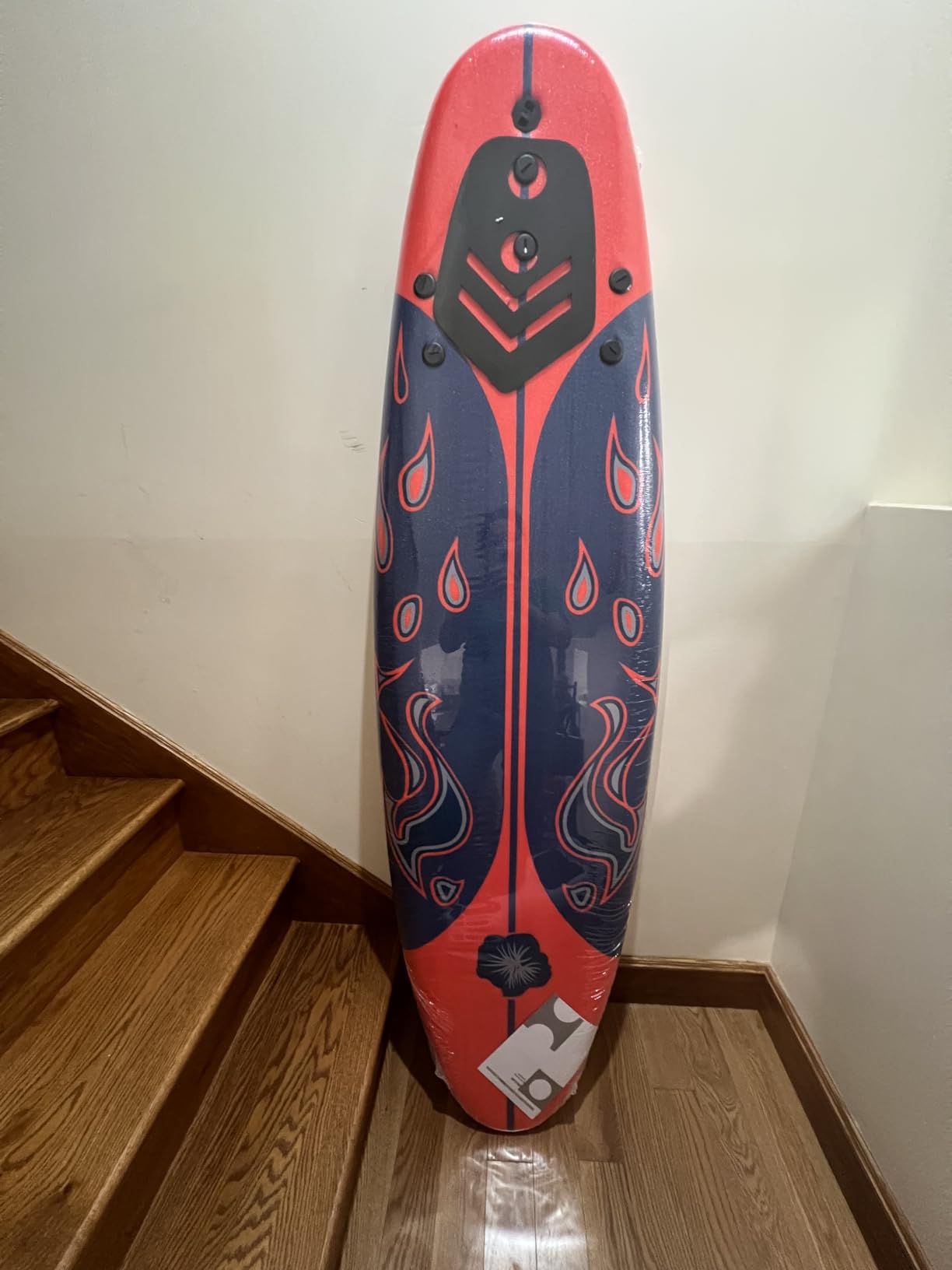 KOTEK 6' Surfboard, Surfing Board with 3 Removable Fins, Safety Leash, EPS Core & EPE Deck, Lightweight Surf Board for Teenagers, Adults, Beginners customer photo 1