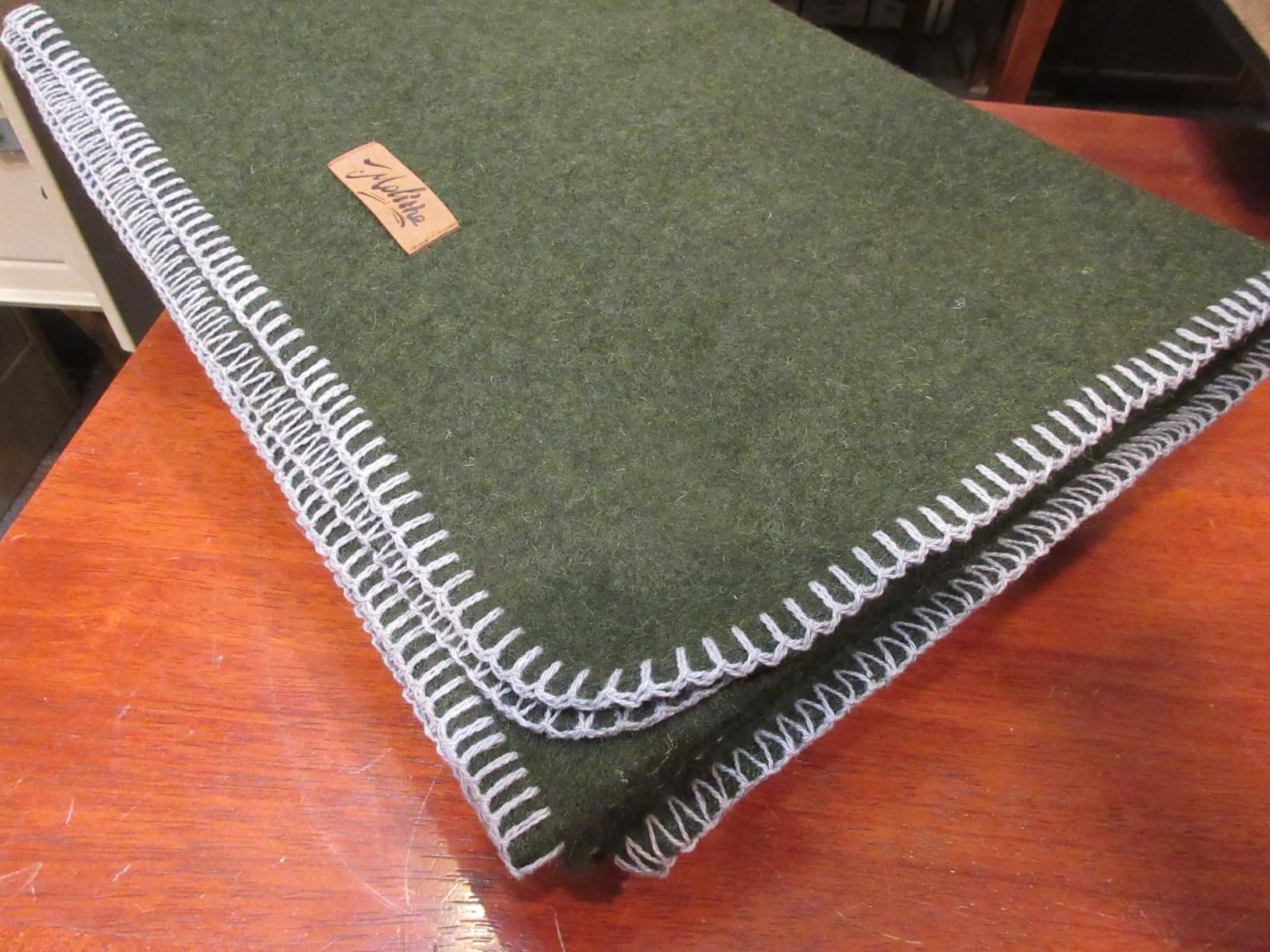 Molithe 100% Wool Blanket, 62
