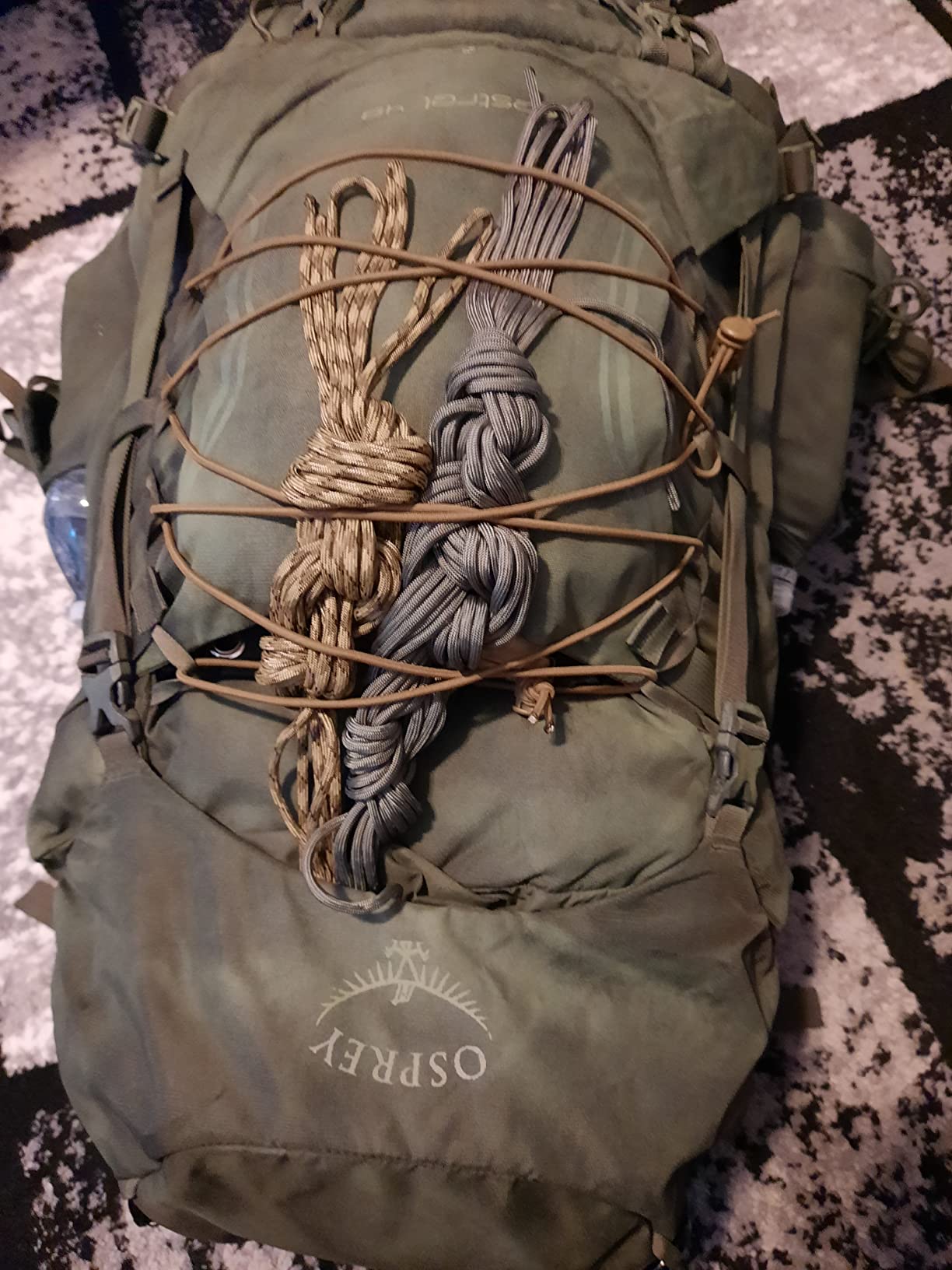 Osprey Kestrel 48L Men's Backpacking Backpack, Green L-XL customer photo 2