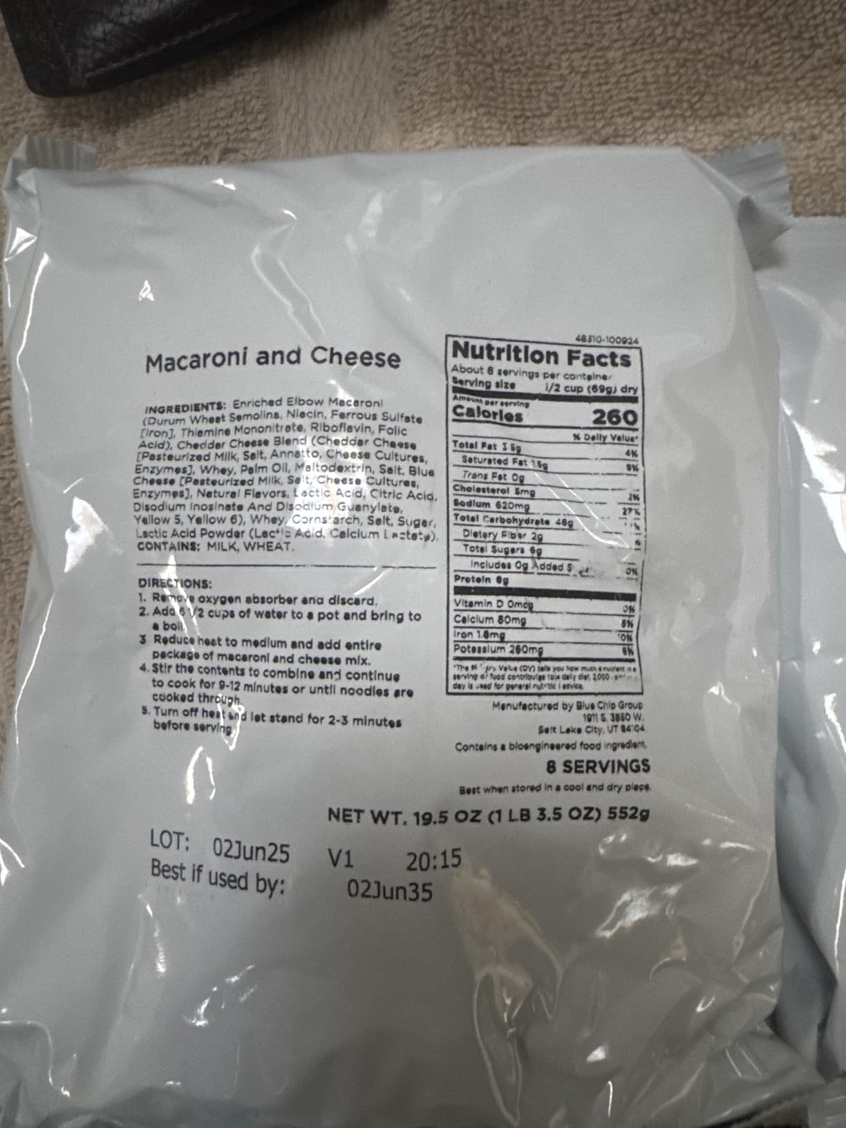Augason Farms 45 Day Emergency Food Supply Kit | Dehydrated Meal Survival Food Bucket for 1 Person, 281 Servings customer photo 1