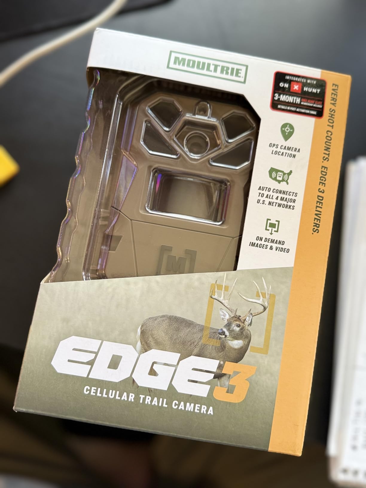 Moultrie Edge 3 Cellular Trail Camera - 40MP, 0.5s Trigger customer photo 2